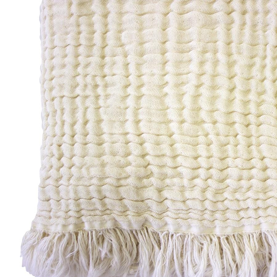 Bambury Blanket Bambury Madalena Throw - Pearl
