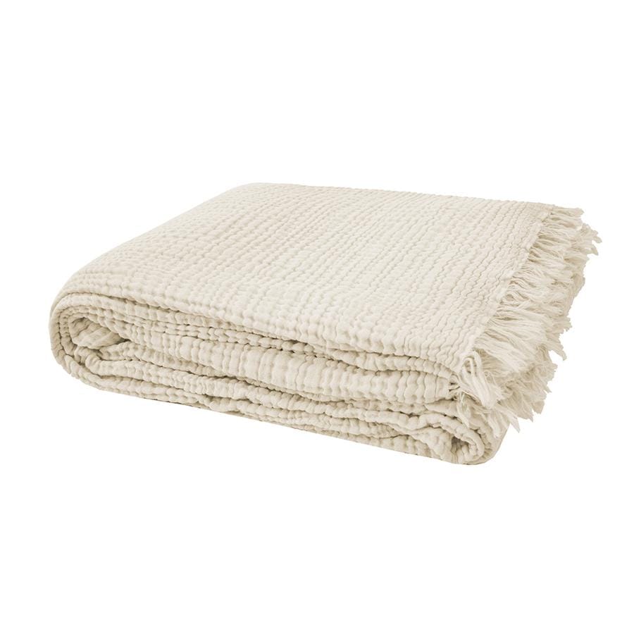 Bambury Blanket Bambury Madalena Throw - Pearl