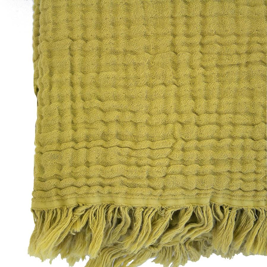 Bambury Blanket Bambury Madalena Throw - Pickle