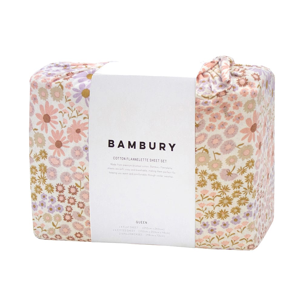 Bambury Bed Sheets Bambury Millie Flannelette Sheet Set