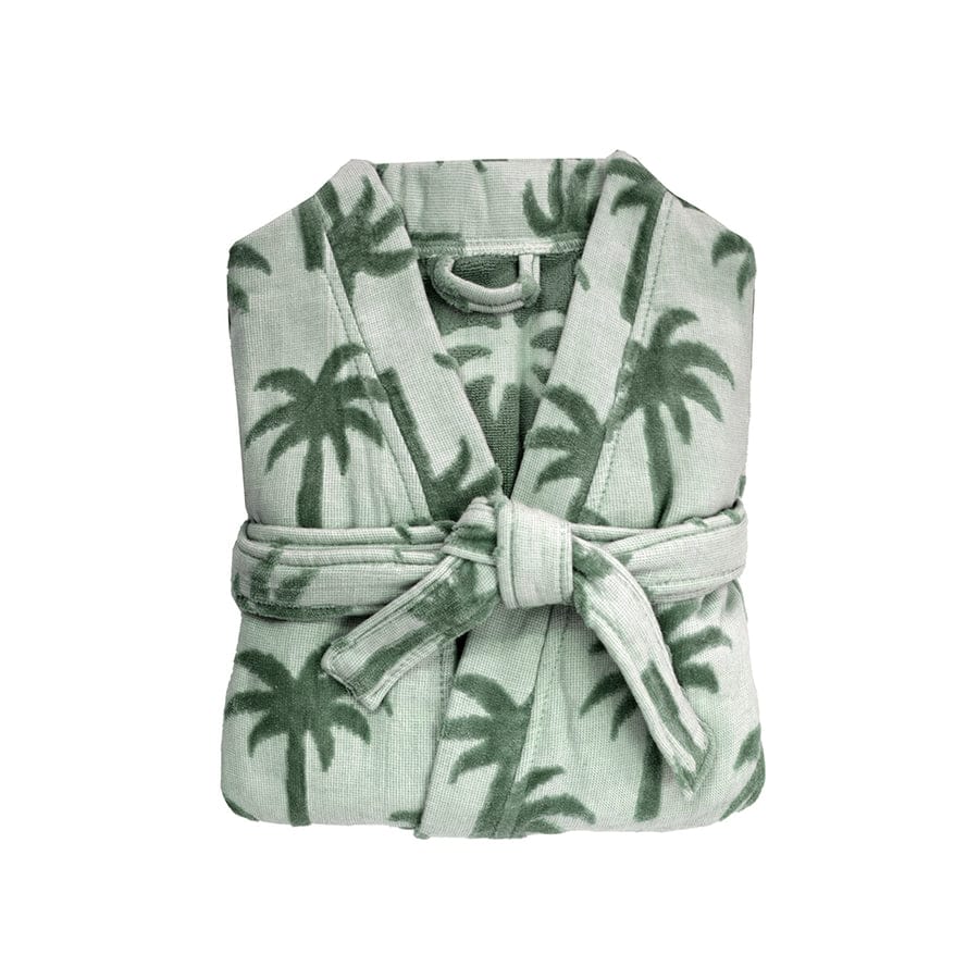 Bambury Pajamas Bambury Palm Robe - Sage