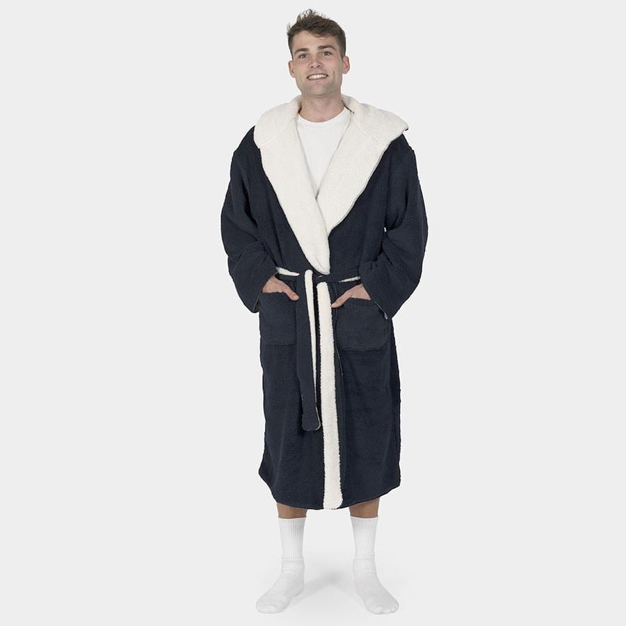 Bambury Pajamas Bambury Sherpa Reversible Robes - 3 Sizes