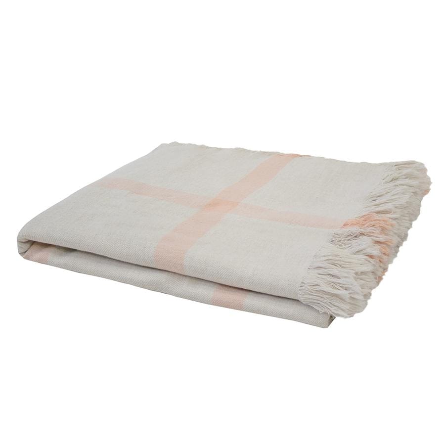 Bambury Blanket Bambury Stewart Throw - Papaya