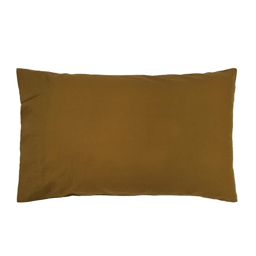 Bambury Quilt Cover Bambury Temple Organic Quilt Cover Sets - Tobacco