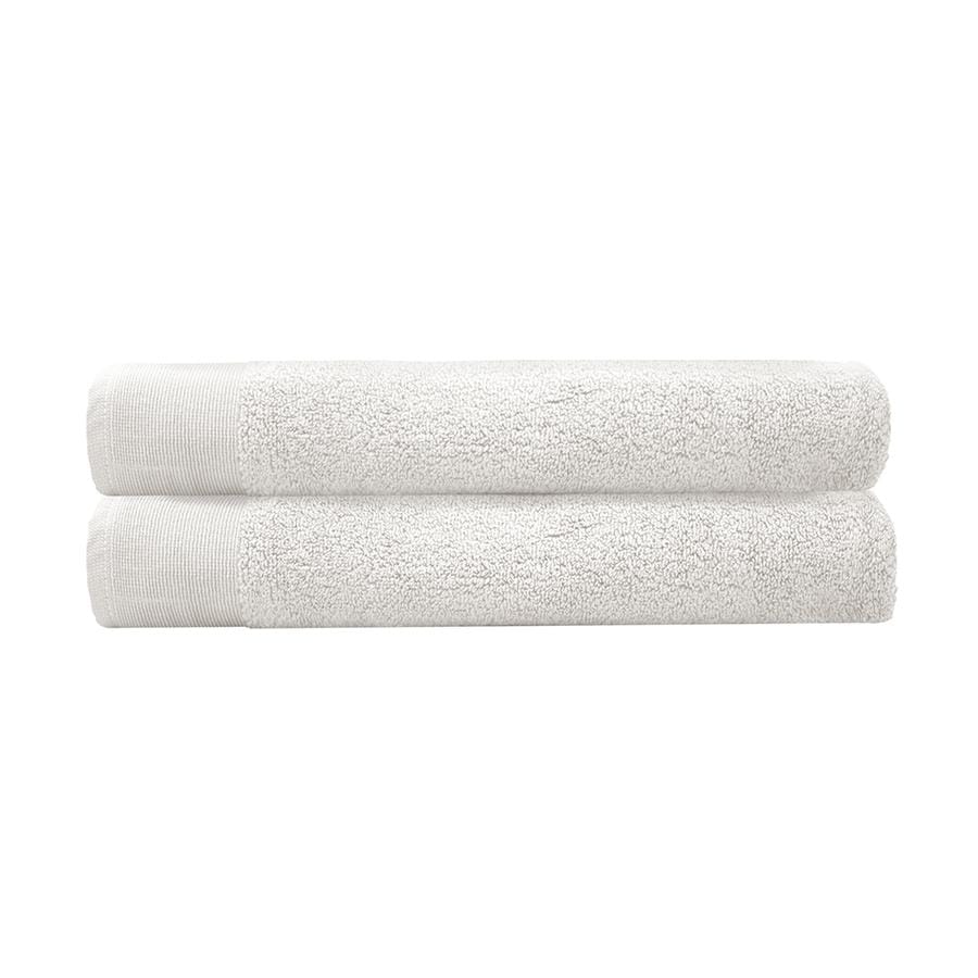 Bambury Bathroom Towel Sets Ivory Bambury Elvire Bath Sheet - 2 Pack