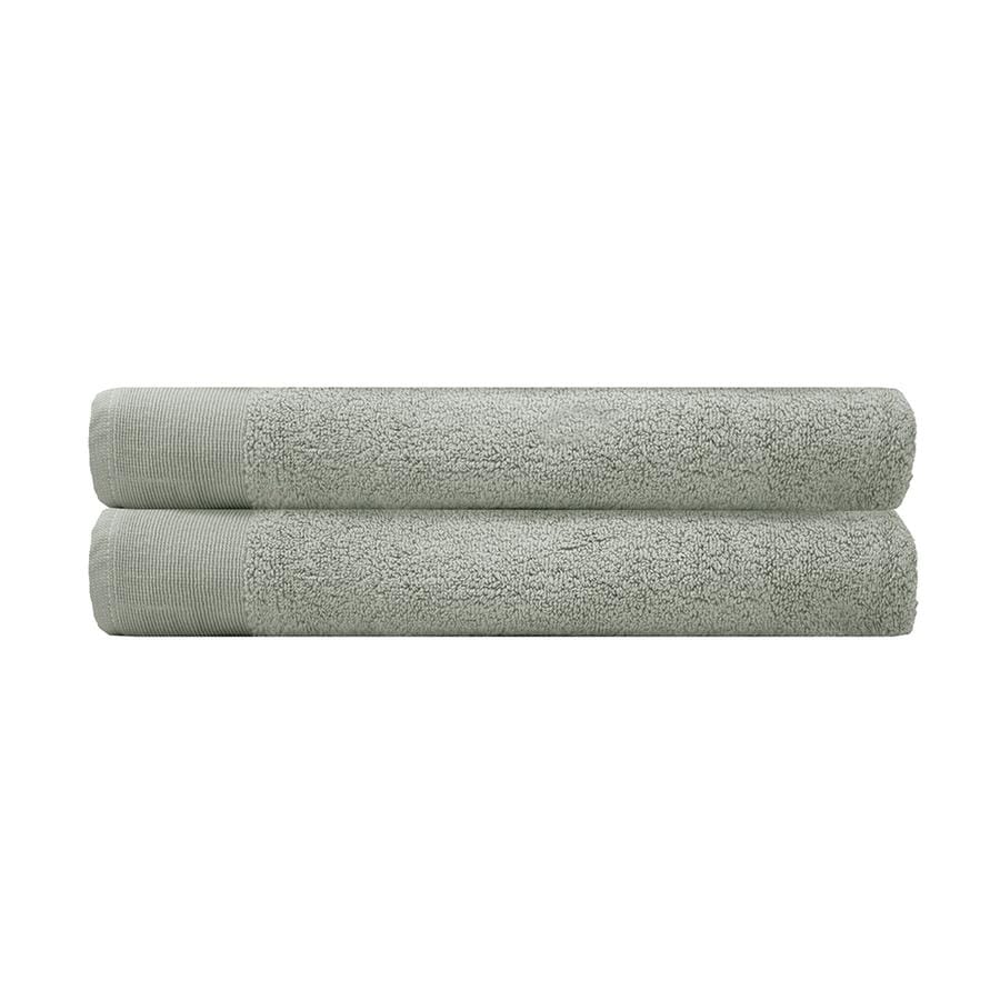 Bambury Bathroom Towel Sets Sage Bambury Elvire Bath Sheet - 2 Pack