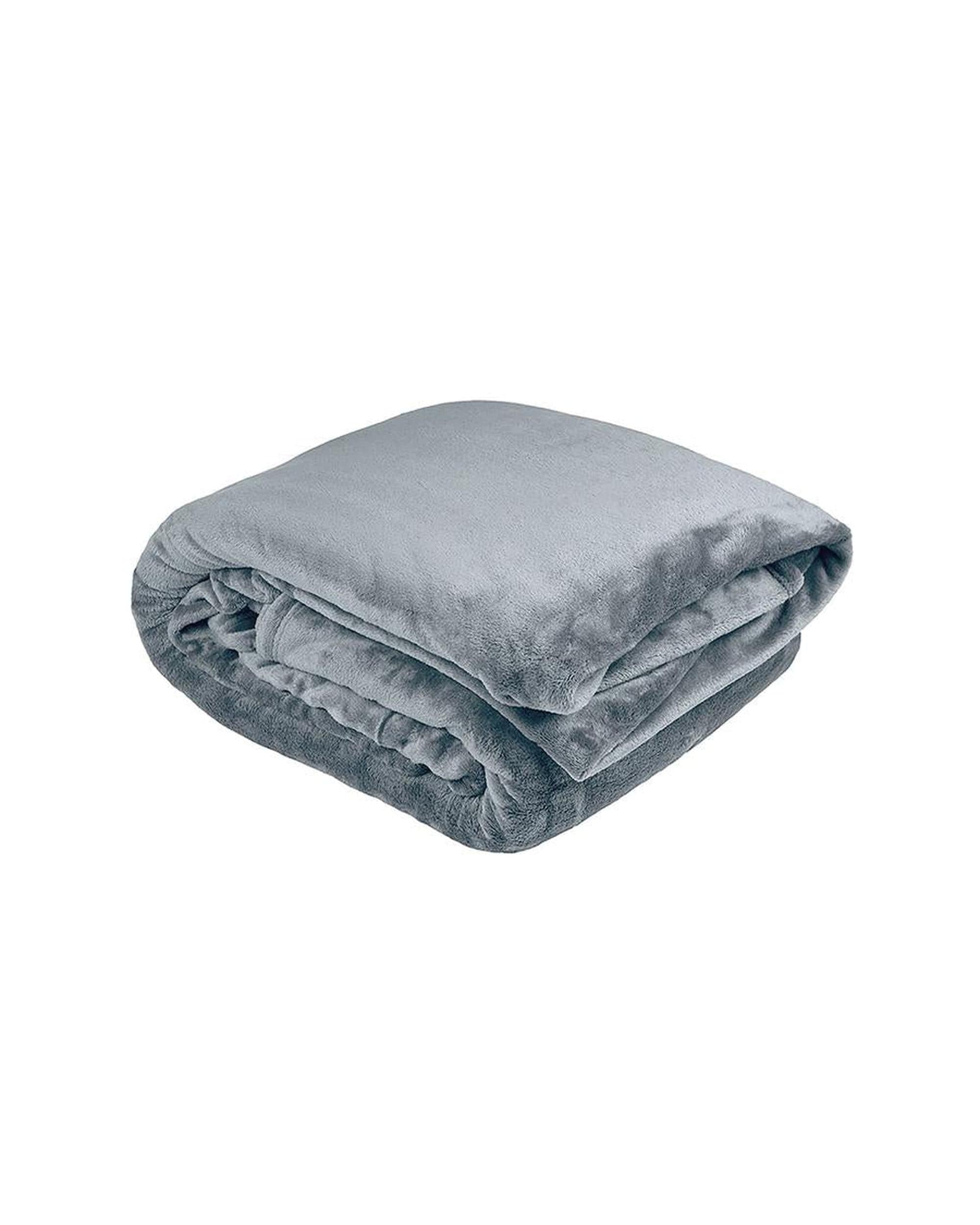 Bambury Blanket Single / Steel Blue Bambury Ultraplush Blanket