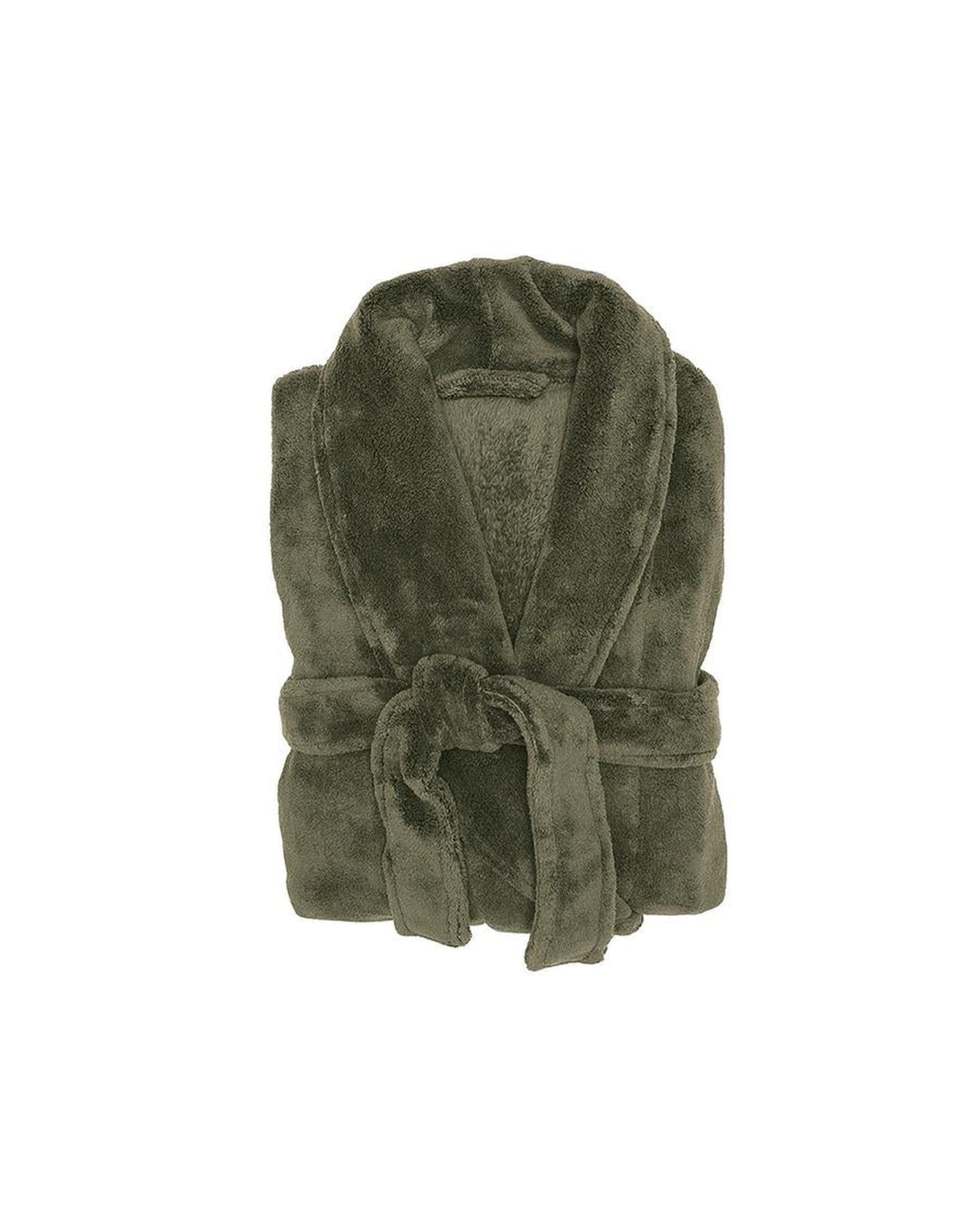 Bambury Pajamas Small/Medium / Olive Bambury Microplush Bath Robe - 11 Colours