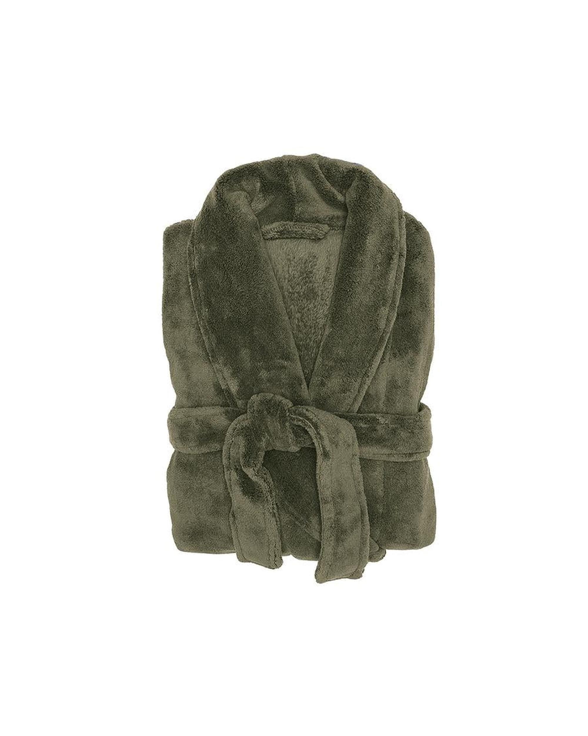 Bambury Pajamas Small/Medium / Olive Bambury Microplush Bath Robe - 11 Colours