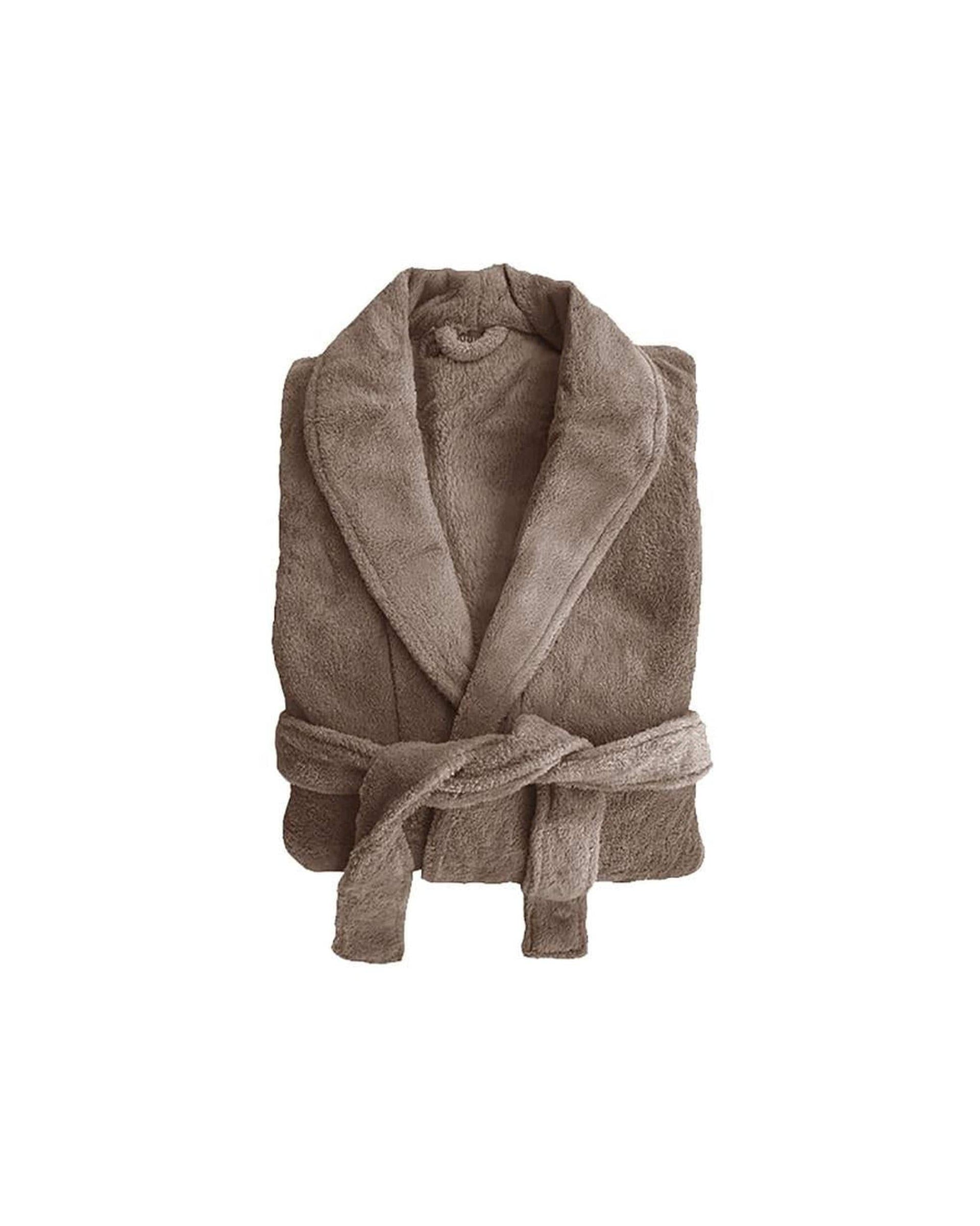 Bambury Pajamas Small/Medium / Oyster Bambury Microplush Bath Robe - 11 Colours