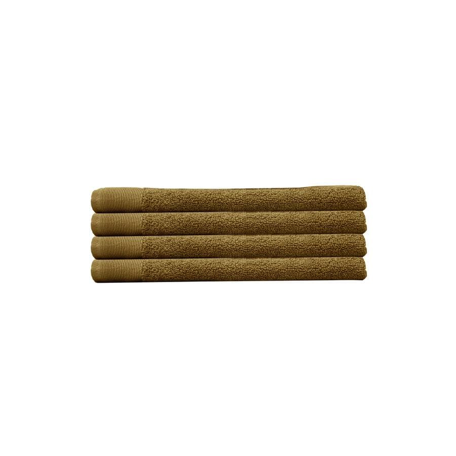 Bambury Bathroom Towel Sets Tobacco Bambury Elvire Hand Towel  4 Pack