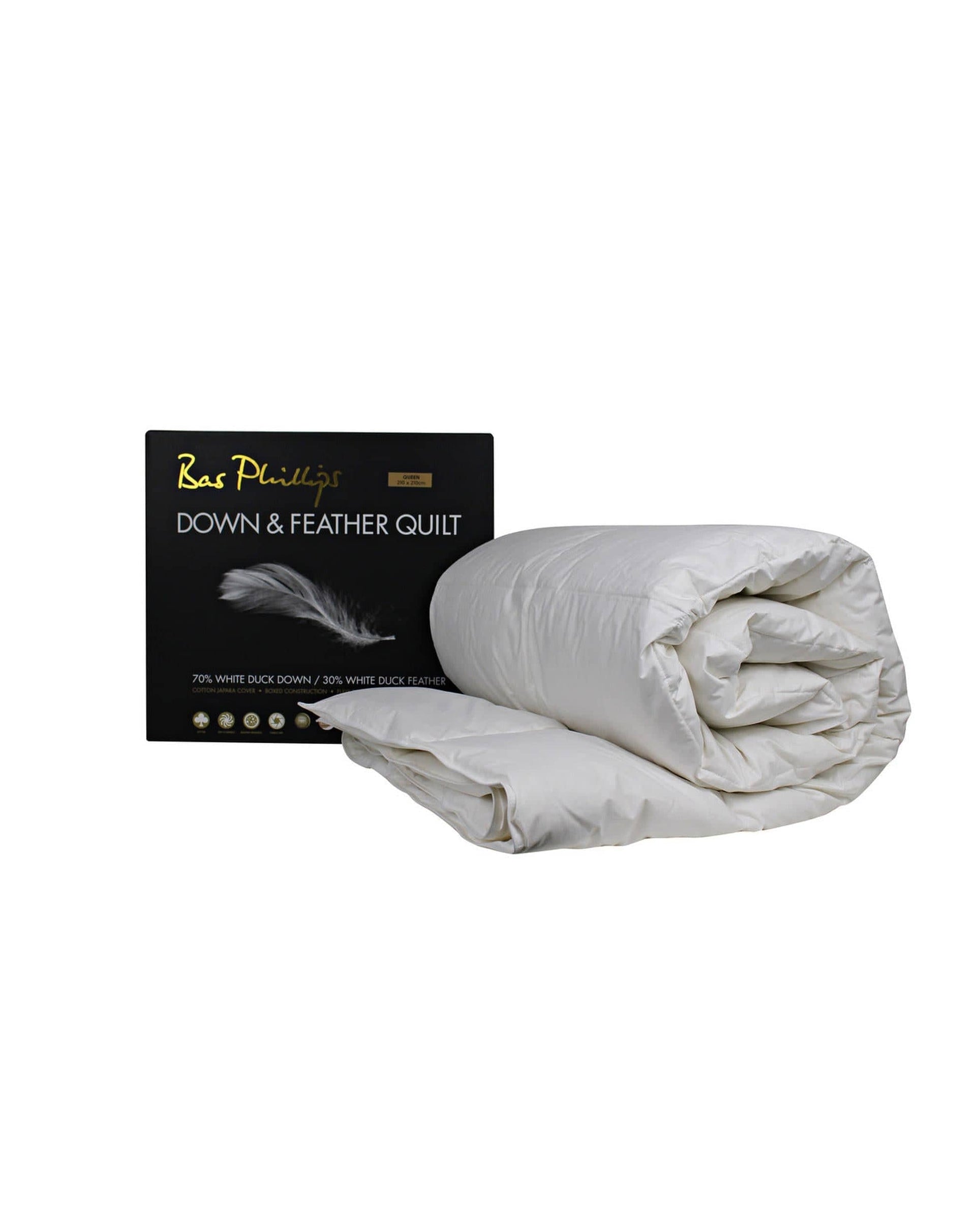 Bas Phillips Duvet/Quilt Bas Phillips 70/30 DUCK Down & Feather Quilt