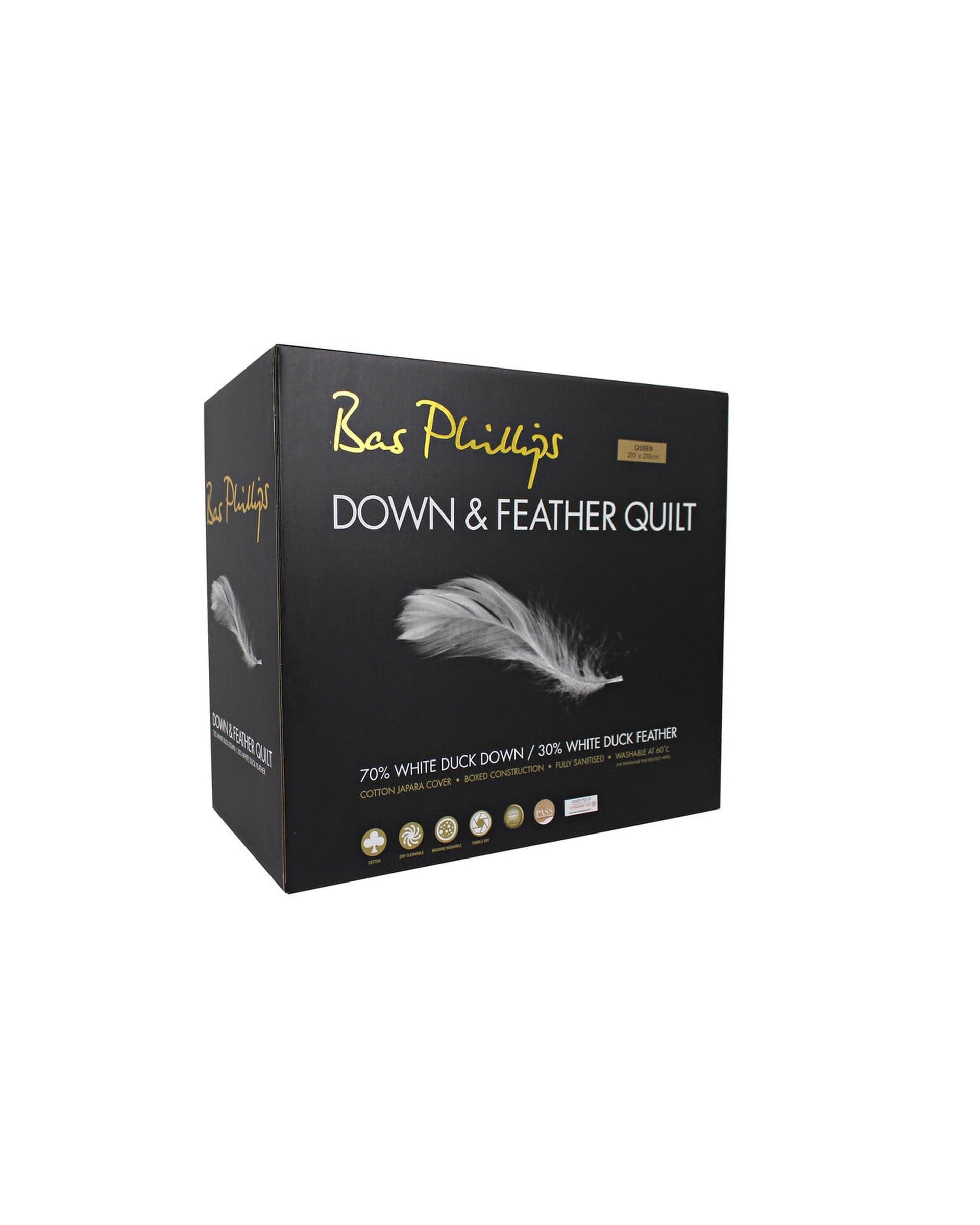Bas Phillips Duvet/Quilt Bas Phillips 70/30 DUCK Down & Feather Quilt
