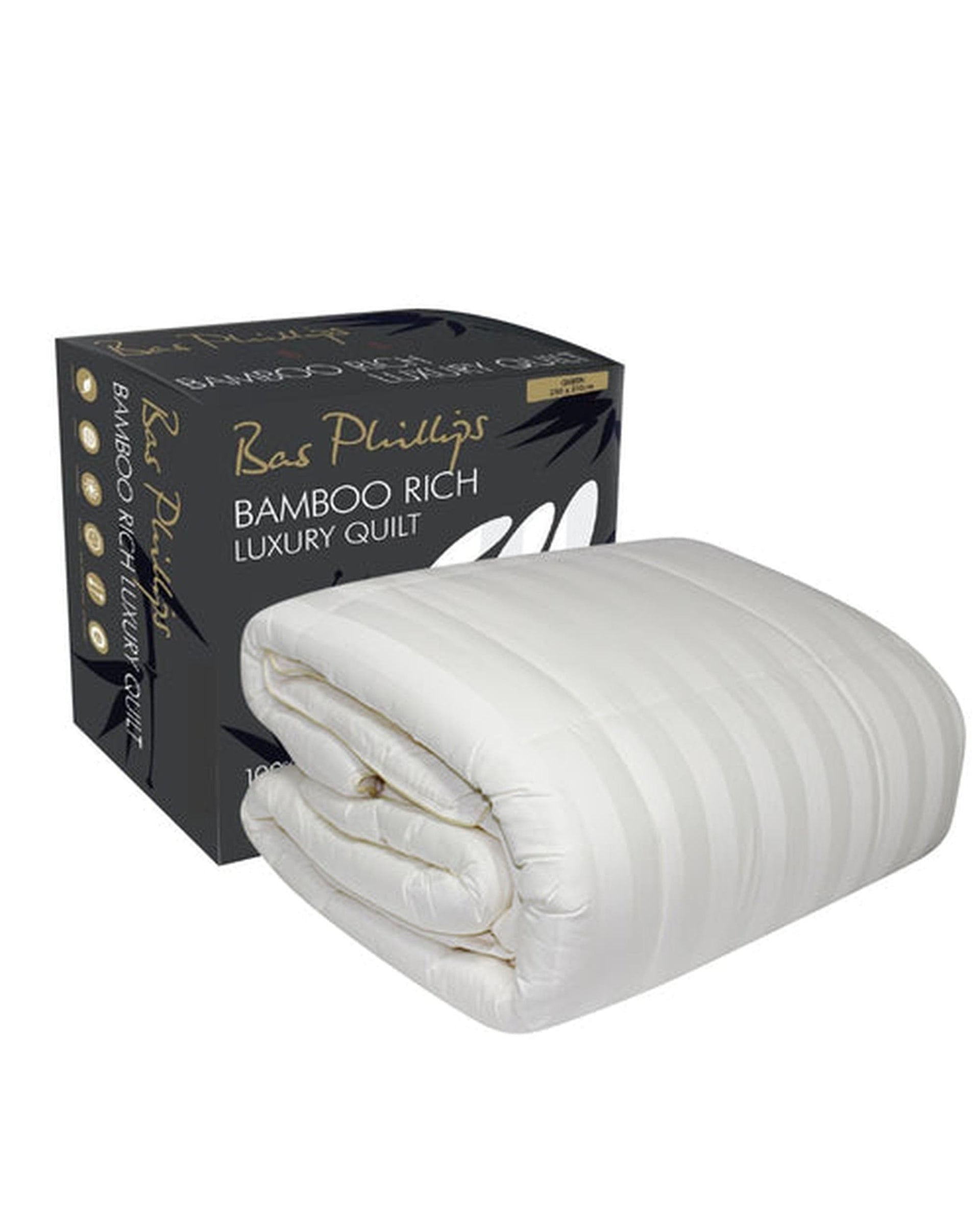 Bas Phillips Duvet/Quilt Bas Phillips Bamboo Rich Quilt - 400GSM