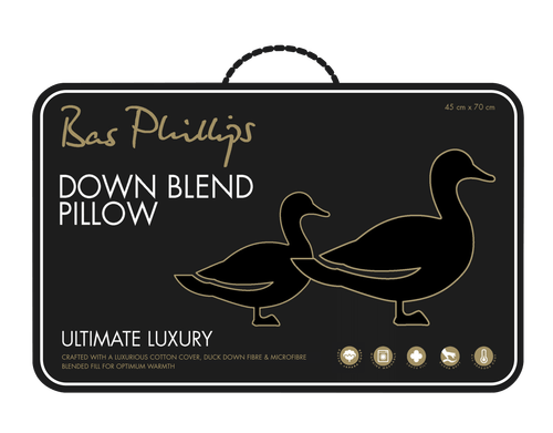 Bas Phillips Pillows/Cushions Bas Phillips Down Blend Pillow - 900GMS