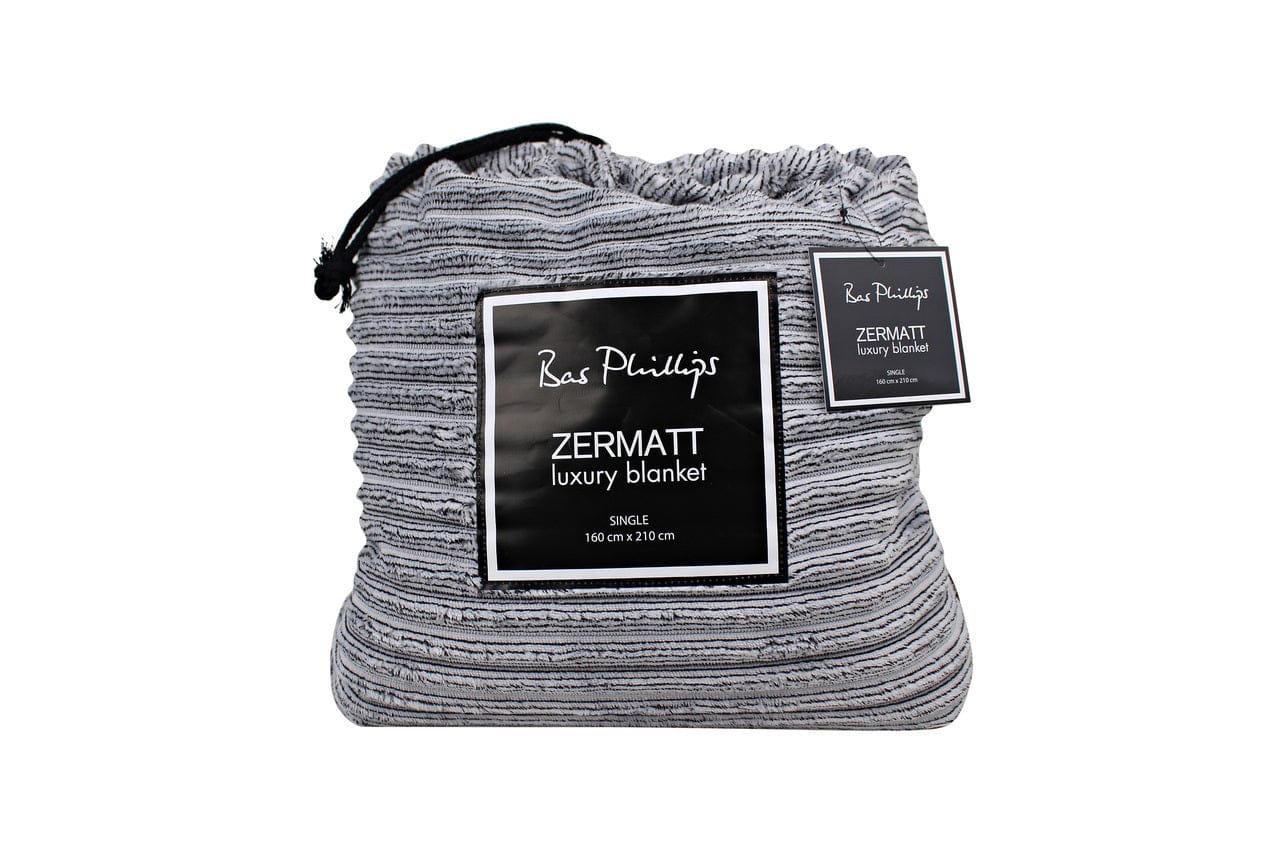 Bas Phillips Blanket Bas Phillips Zermatt Luxury Blanket by Bas Phillips