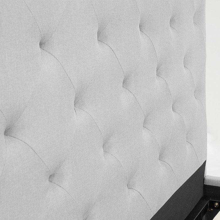 GAS LIFT BED FRAME WITH HEADBOARD -  GREY Big Bedding Australia