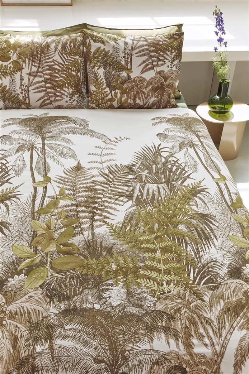 Bedding House Quilt Cover Bedding House Caribe Ochre Cotton Quilt Cover Set