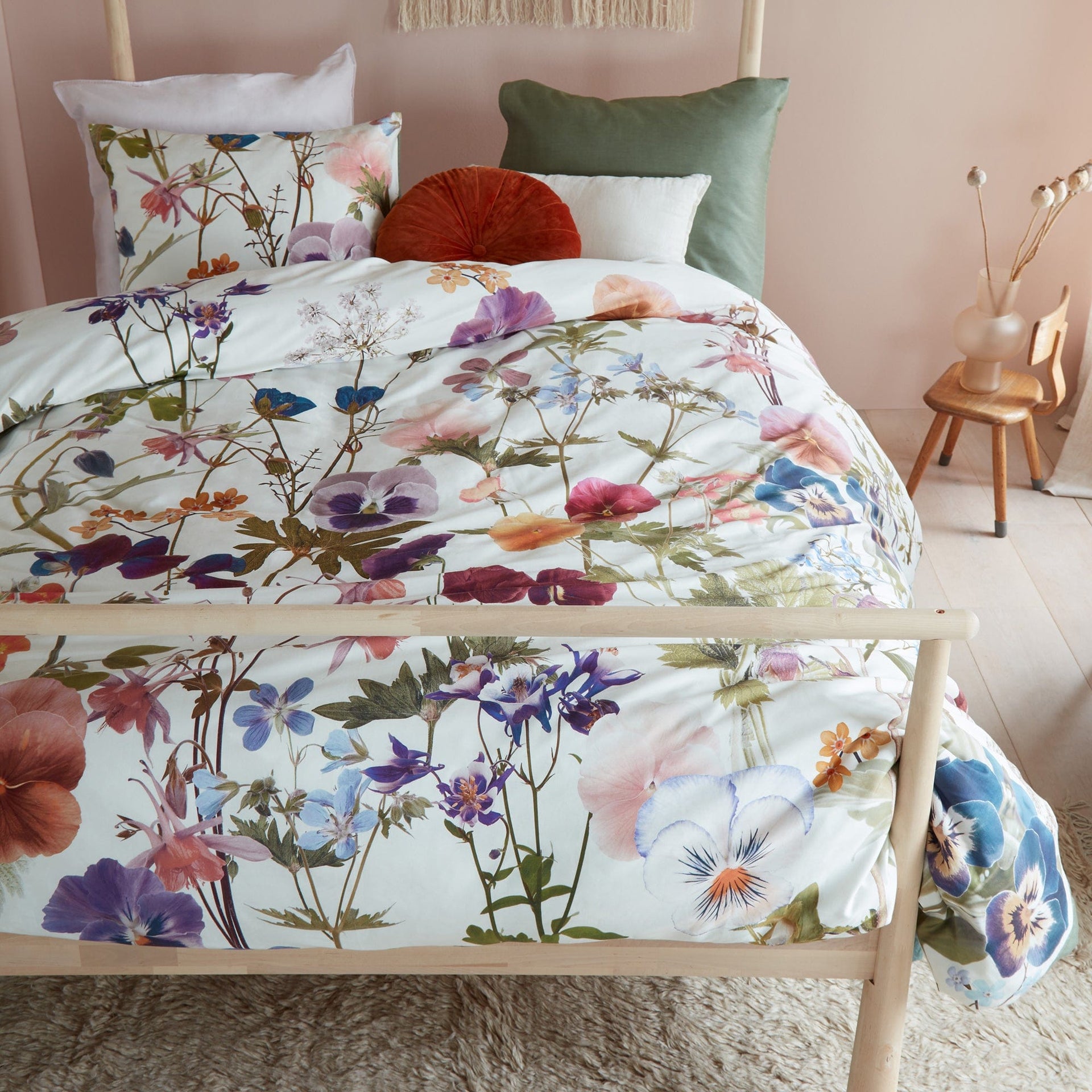 Bedding House Quilt Cover Bedding House Violeta Multi Sateen Quilt Cover Set