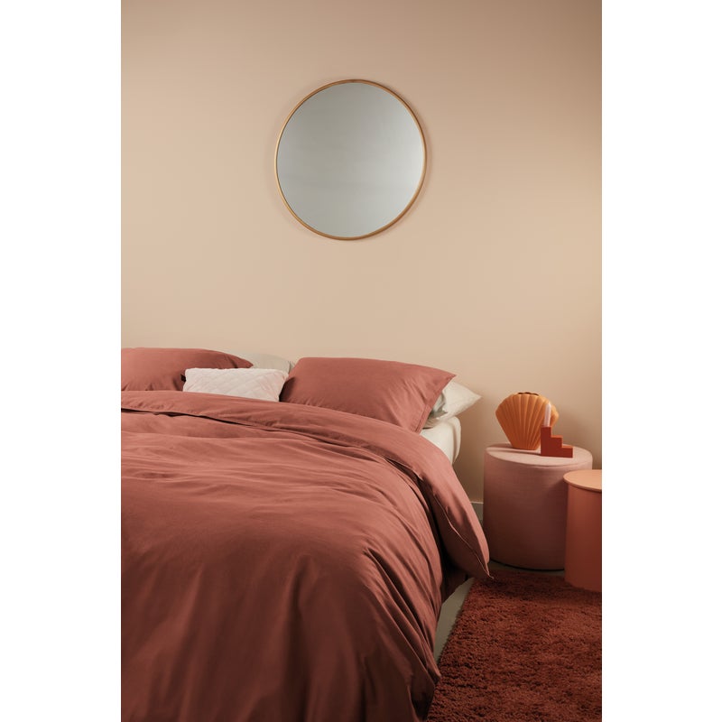 Bedding House Organic Cotton Basic Terra Cotton Quilt Cover Set Bedding House