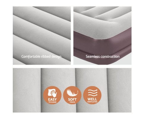 Bestway Inflatable Mattress Air Bed Beds Single Size Inflatable Mattress Sleeping Camping Outdoor