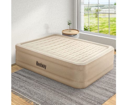 Bestway Inflatable Mattress Air Bed Queen Size Mattress Camping Beds Inflatable Built-in Pump
