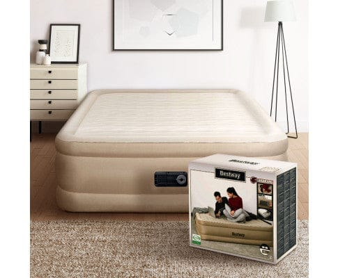 Bestway Inflatable Mattress Air Bed Queen Size Mattress Camping Beds Inflatable Built-in Pump