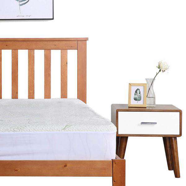 PREMIUM PINE WOOD BED FRAME Levede