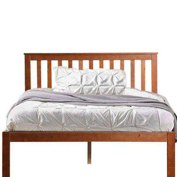 PREMIUM PINE WOOD BED FRAME Levede