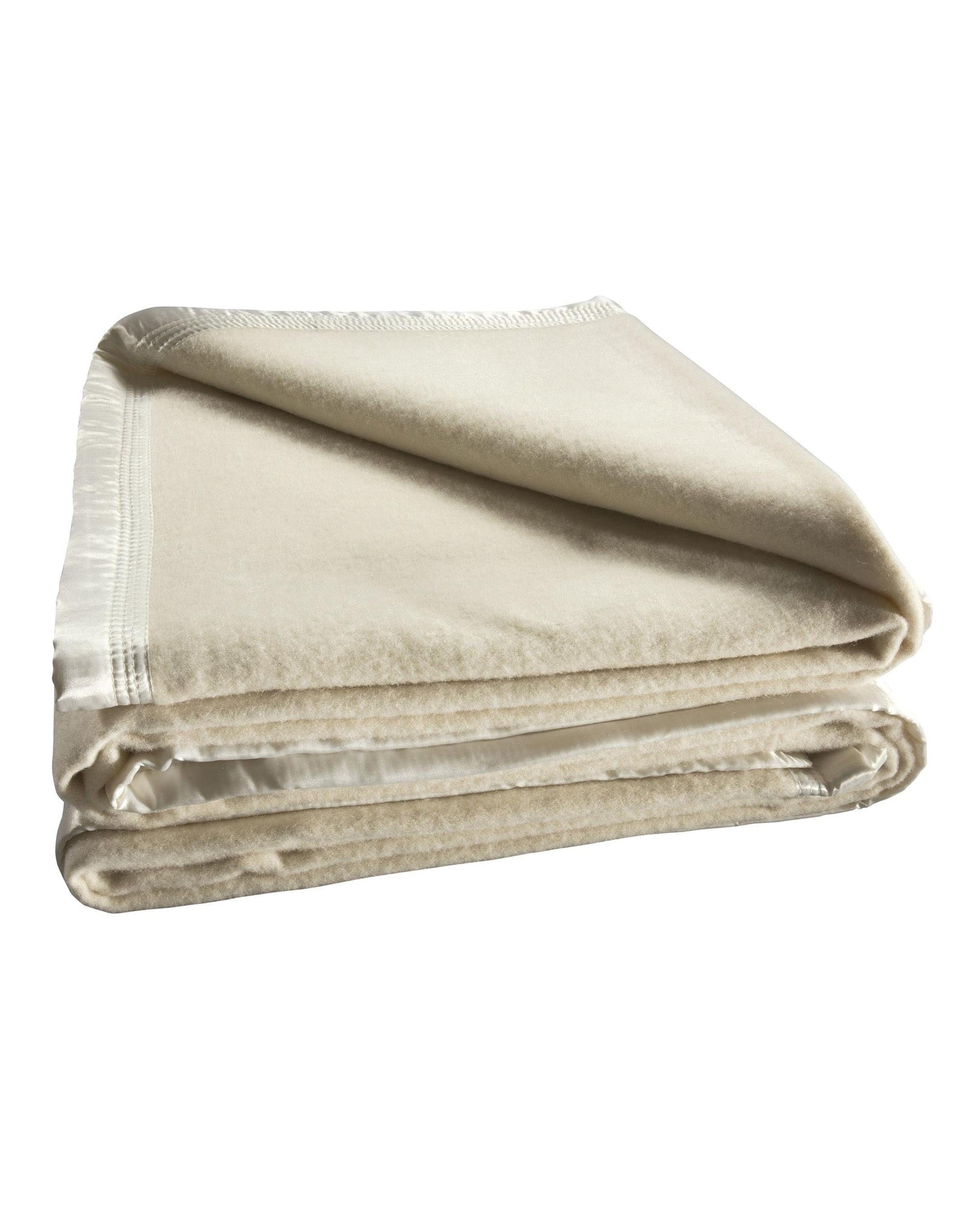 Bianca Bedding Blanket Bianca Australian Wool Blanket - Cream