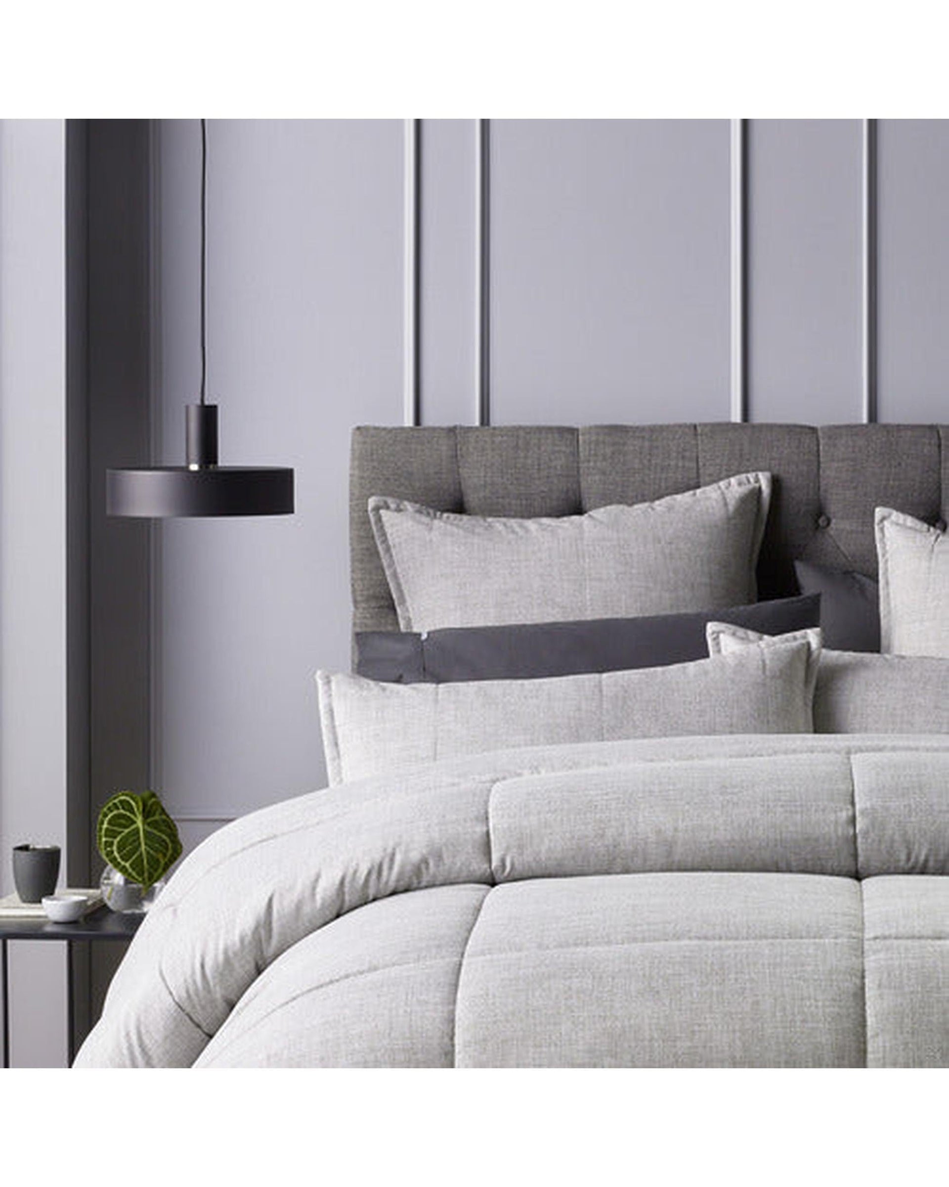 Bianca Bedding Coverlet Bianca Bedding 6 Piece Grey Maynard Comforter Set