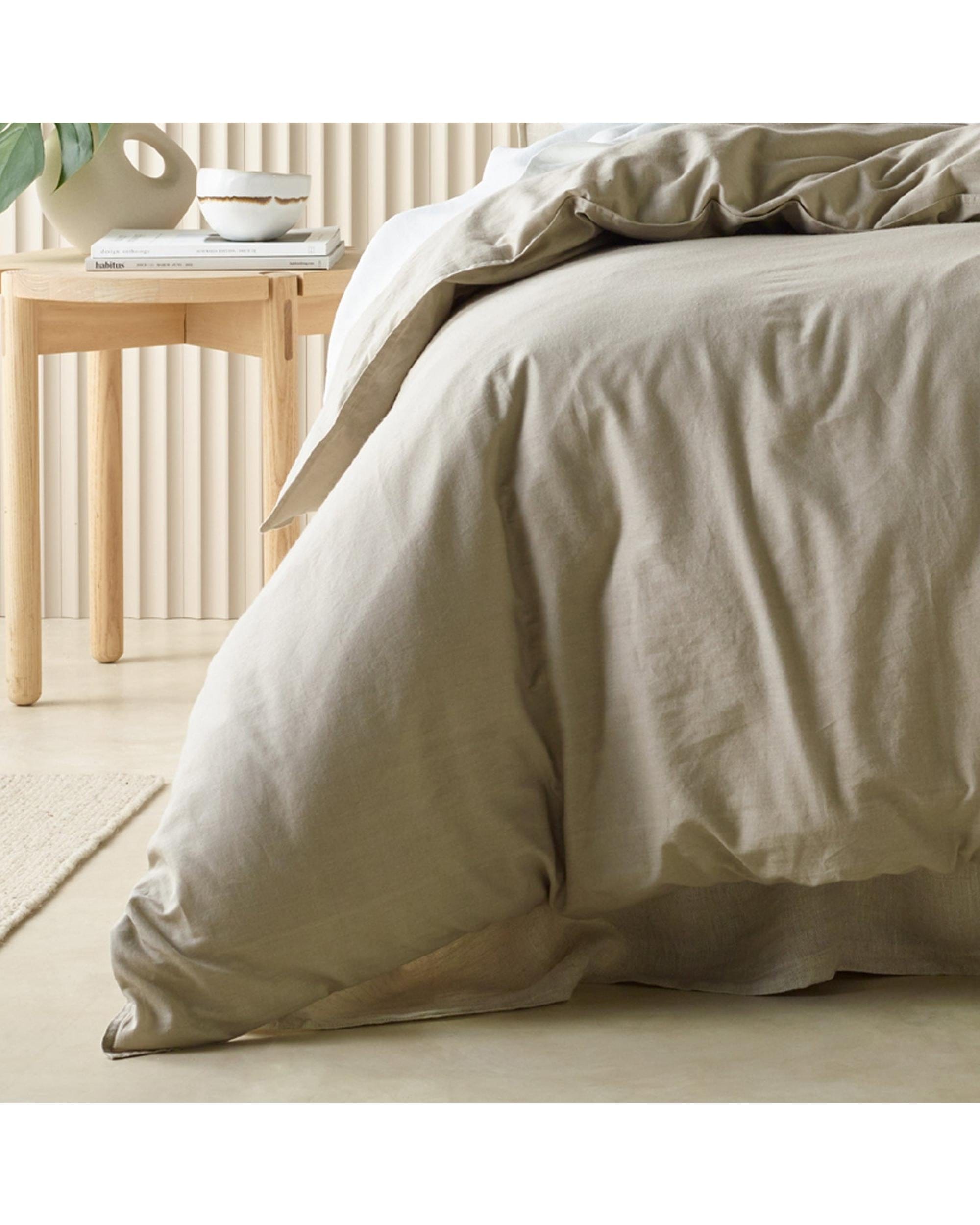 Bianca Bedding Quilt Cover Bianca Bedding Acacia Sand Quilt Cover Set