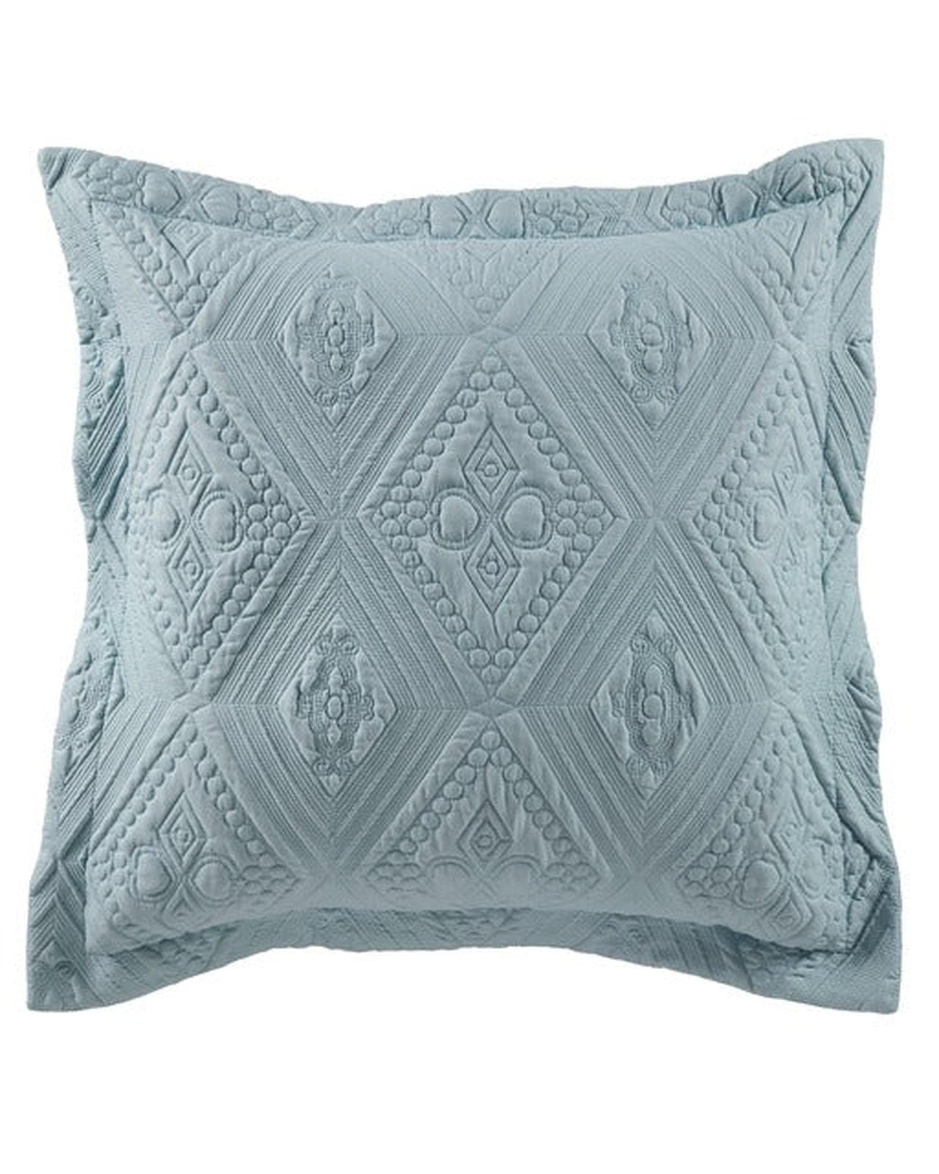 Bianca Bedding Comforter Bianca Bedding Aspen Sky Blue Polyester Bedspread Set