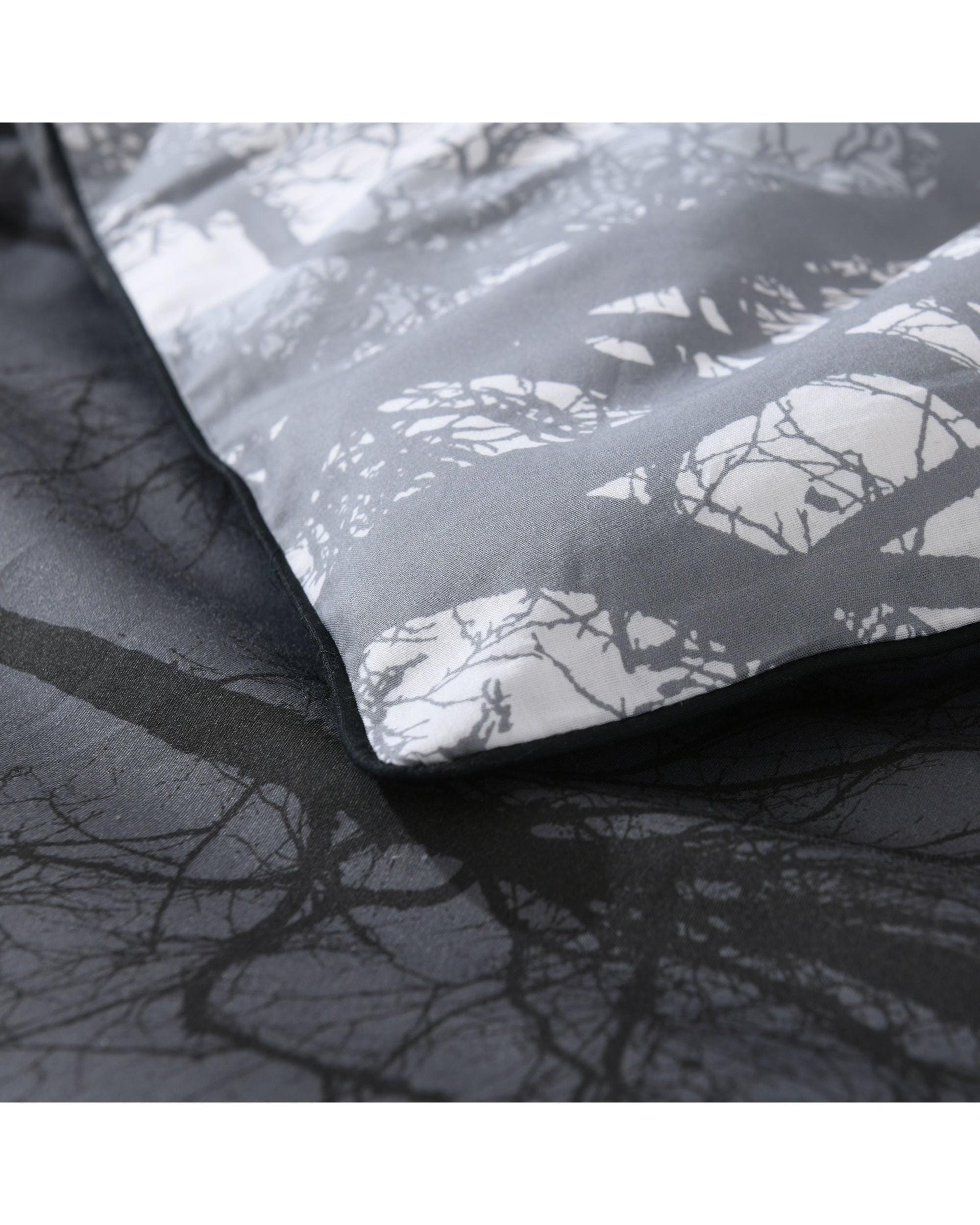 Bianca Bedding Quilt Cover Bianca Bedding BUCK QUILT COVER SET GREY