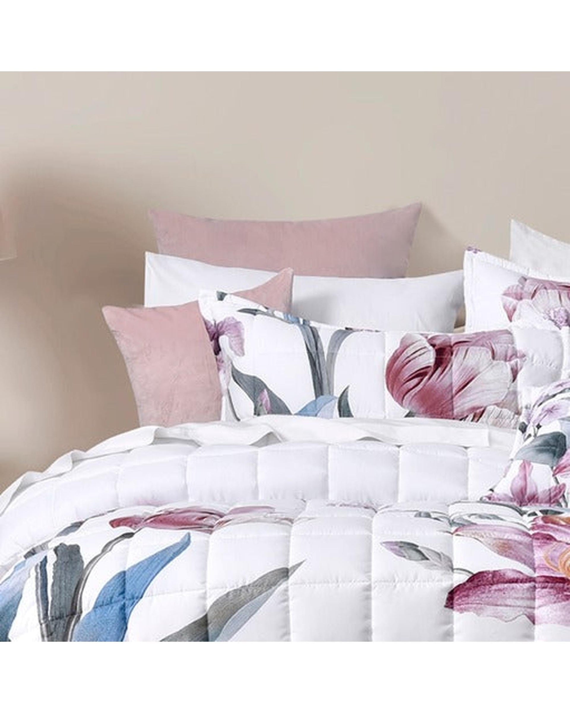 Bianca Bedding Comforter Bianca Bedding Carmela White Polyester Bedspread Set