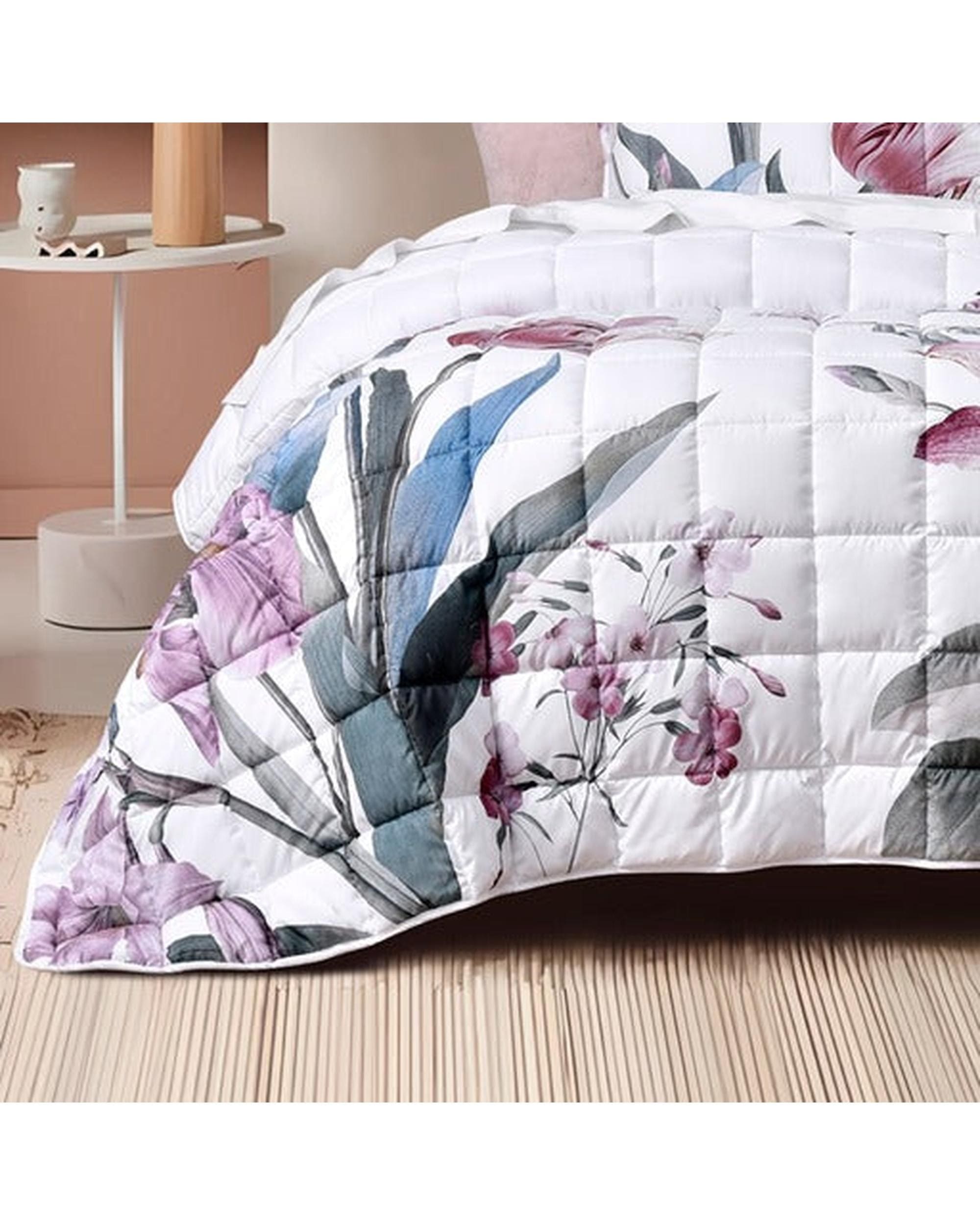 Bianca Bedding Comforter Bianca Bedding Carmela White Polyester Bedspread Set