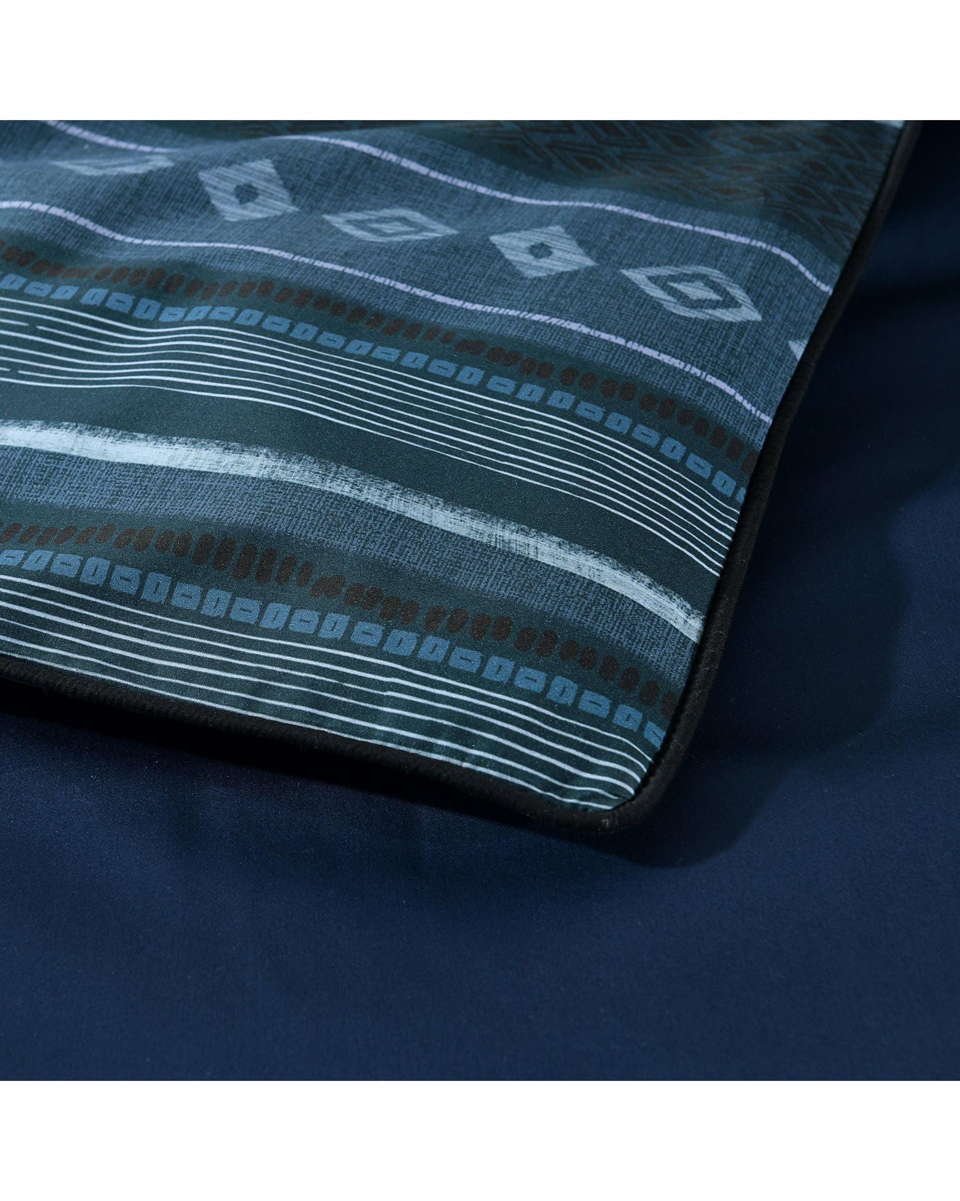 Bianca Bedding Quilt Cover Bianca Bedding COMO QUILT COVER SET TEAL