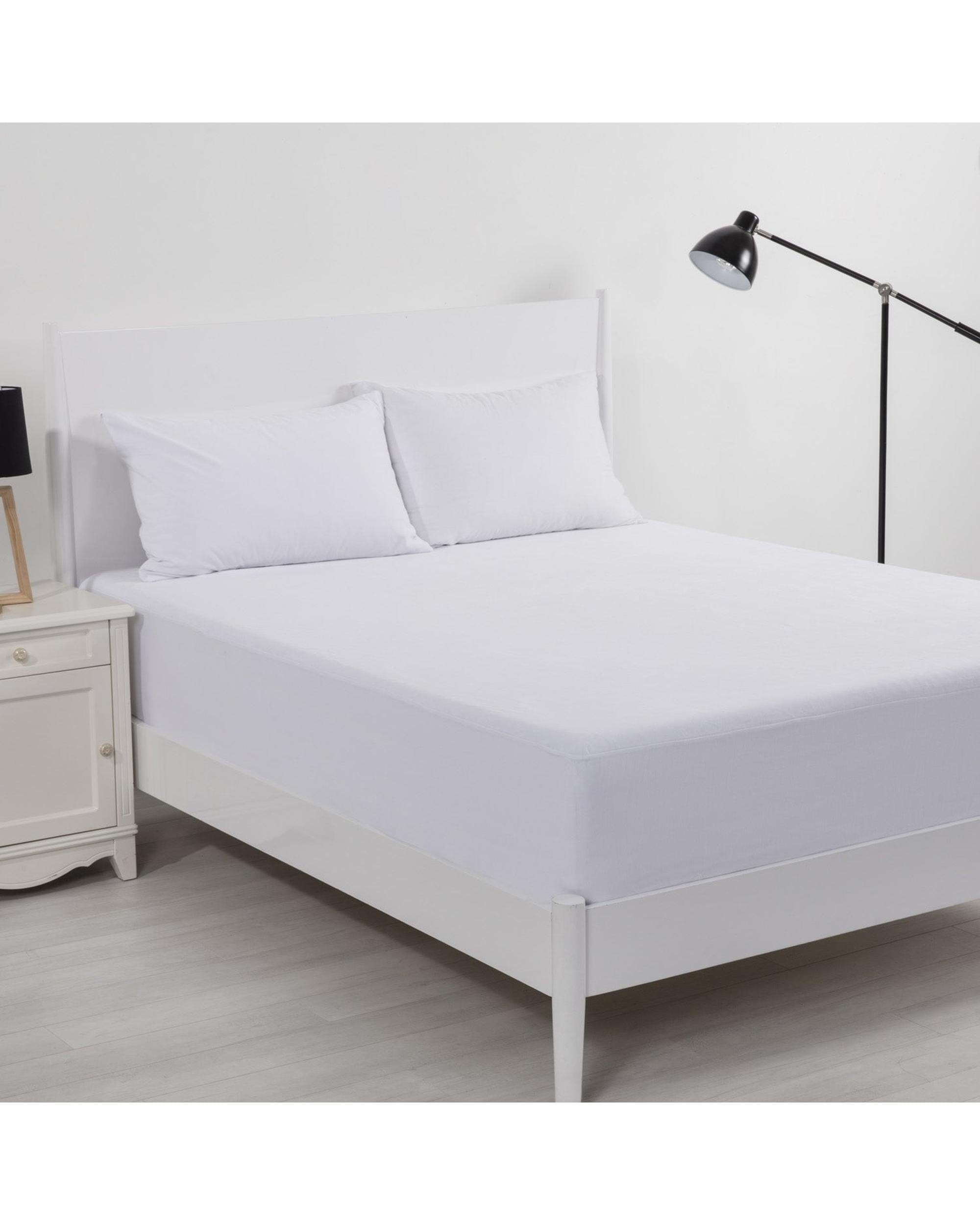 Bianca Bedding Mattress Protector Bianca Bedding DELUXE WATERPROOF COTTON VELOUR MATTRESS PROTECTOR