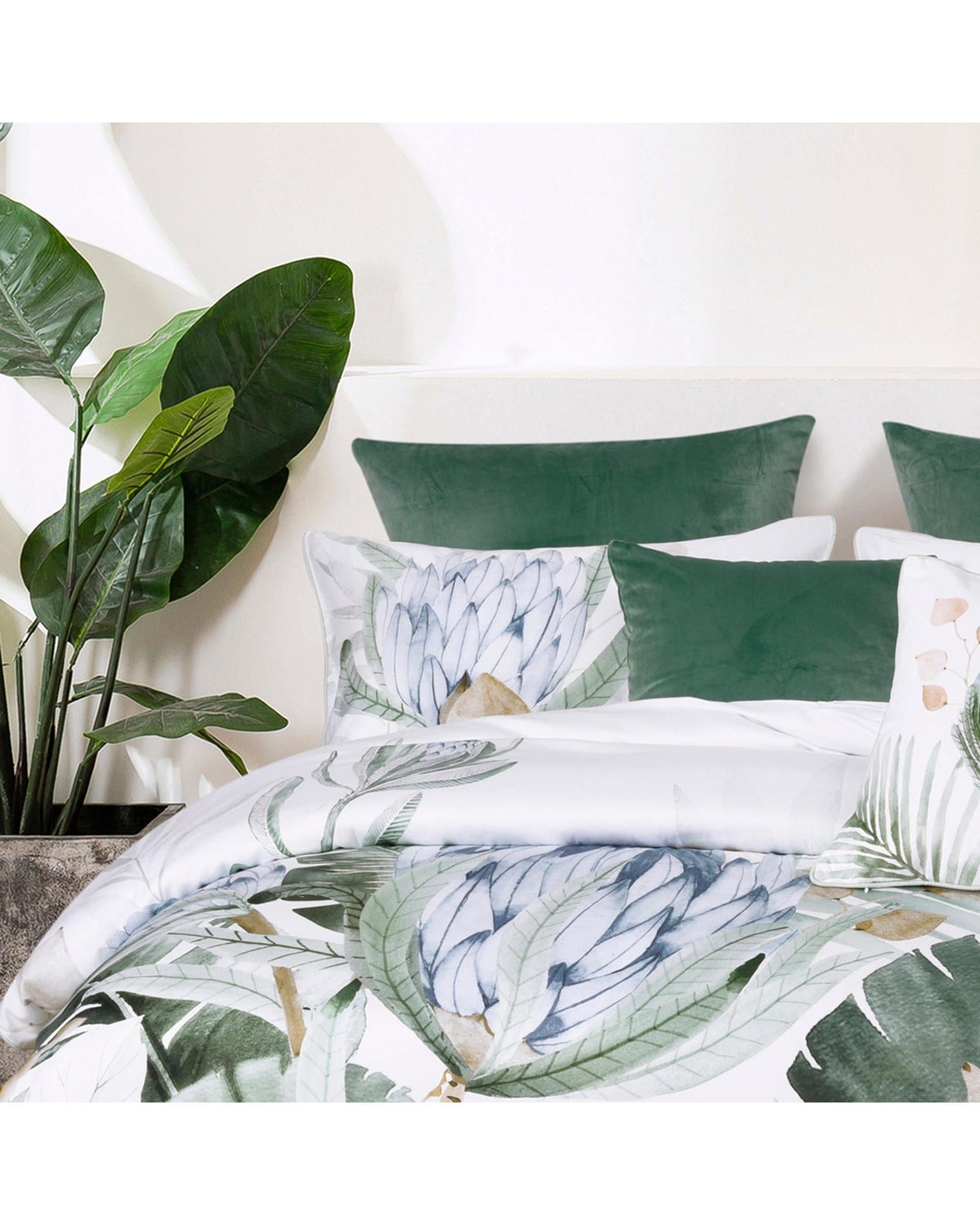 Bianca Bedding Quilt Cover Bianca Bedding Evergreen Quilt Cover Set