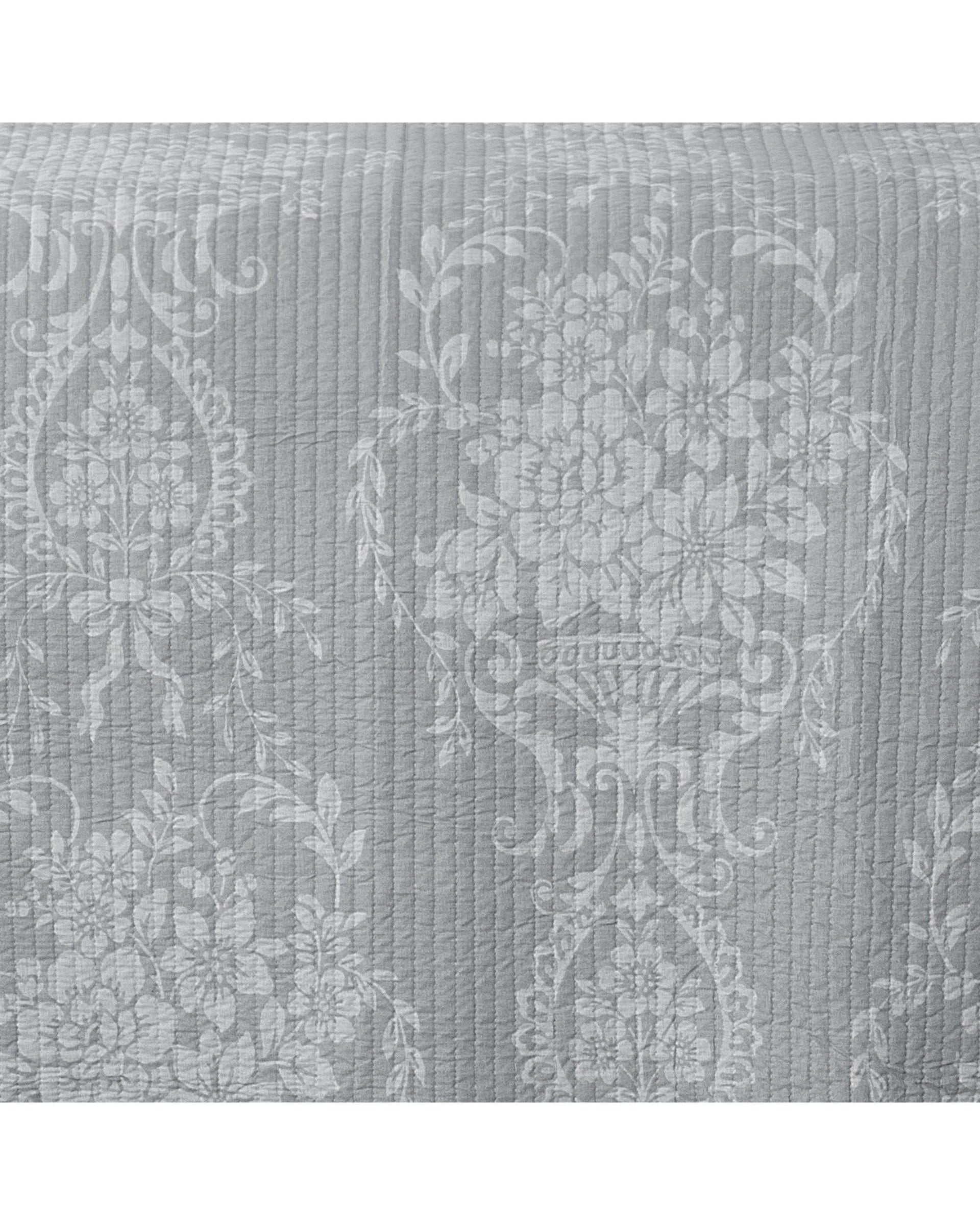 Bianca Bedding Comforter Bianca Bedding FLORENCE BEDSPREAD SET GREY