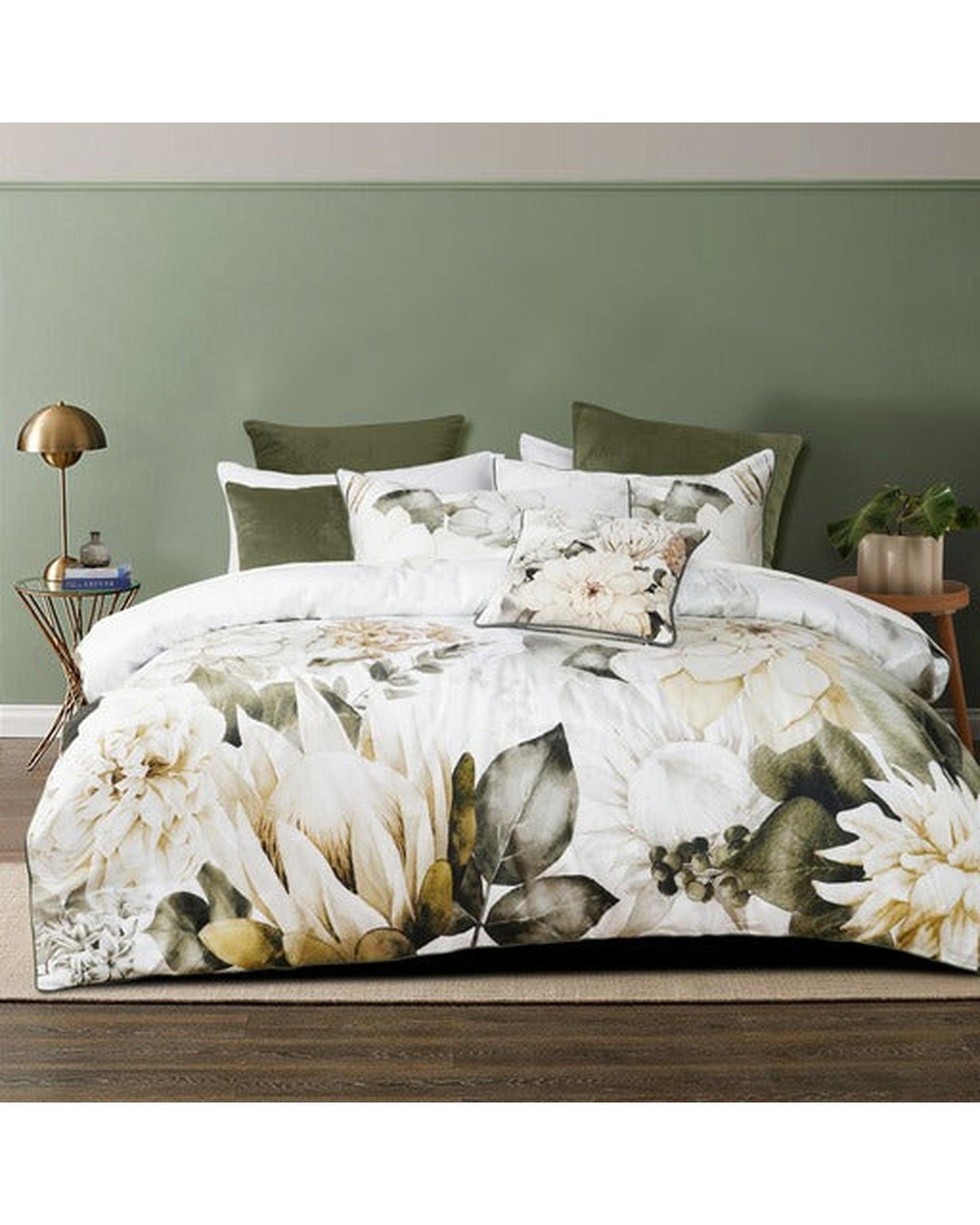 Bianca Bedding Quilt Cover Bianca Bedding Giselle Square White Velvet Cushion