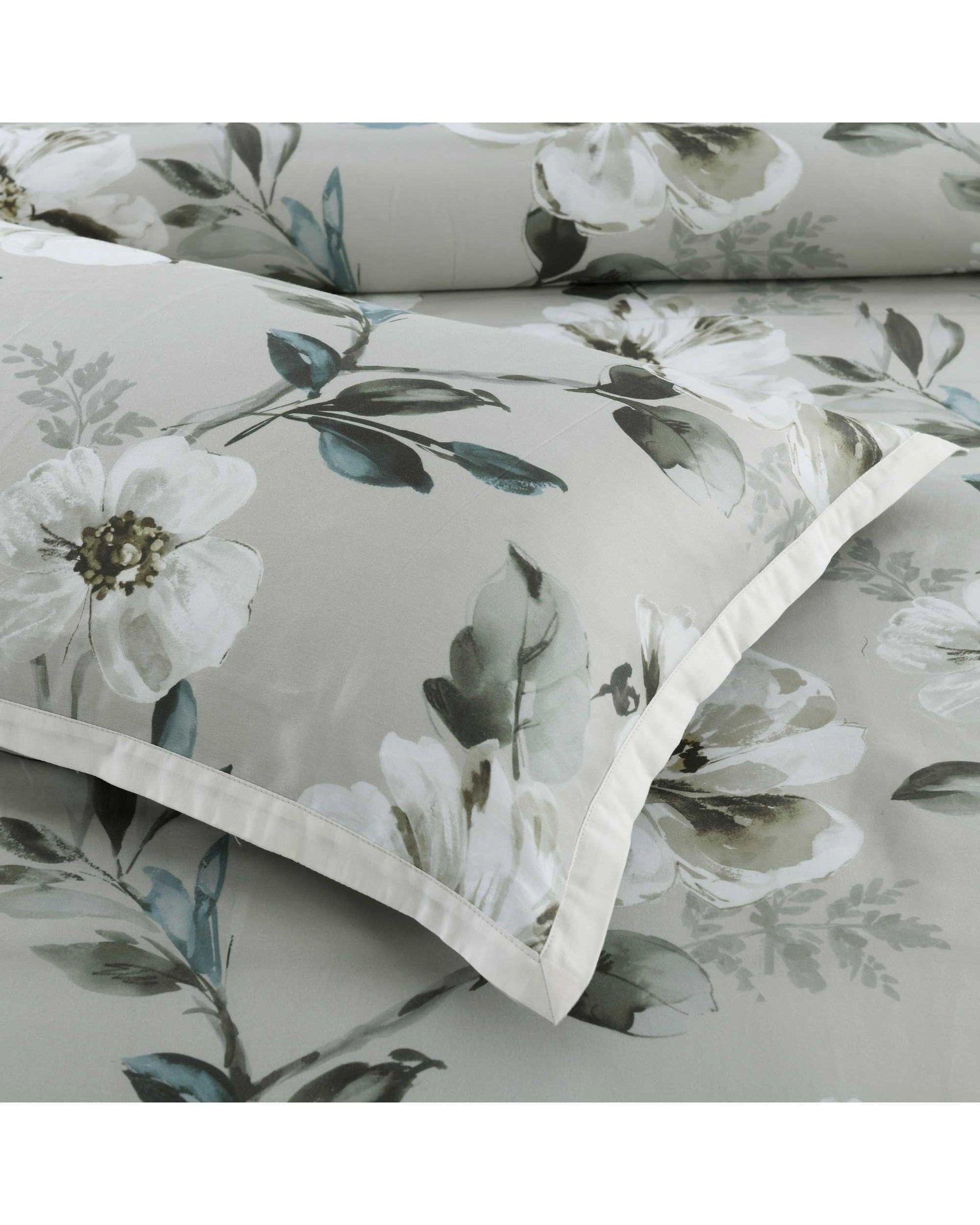 Bianca Bedding Quilt Cover Bianca Bedding KARA QUILT COVER SET GREY