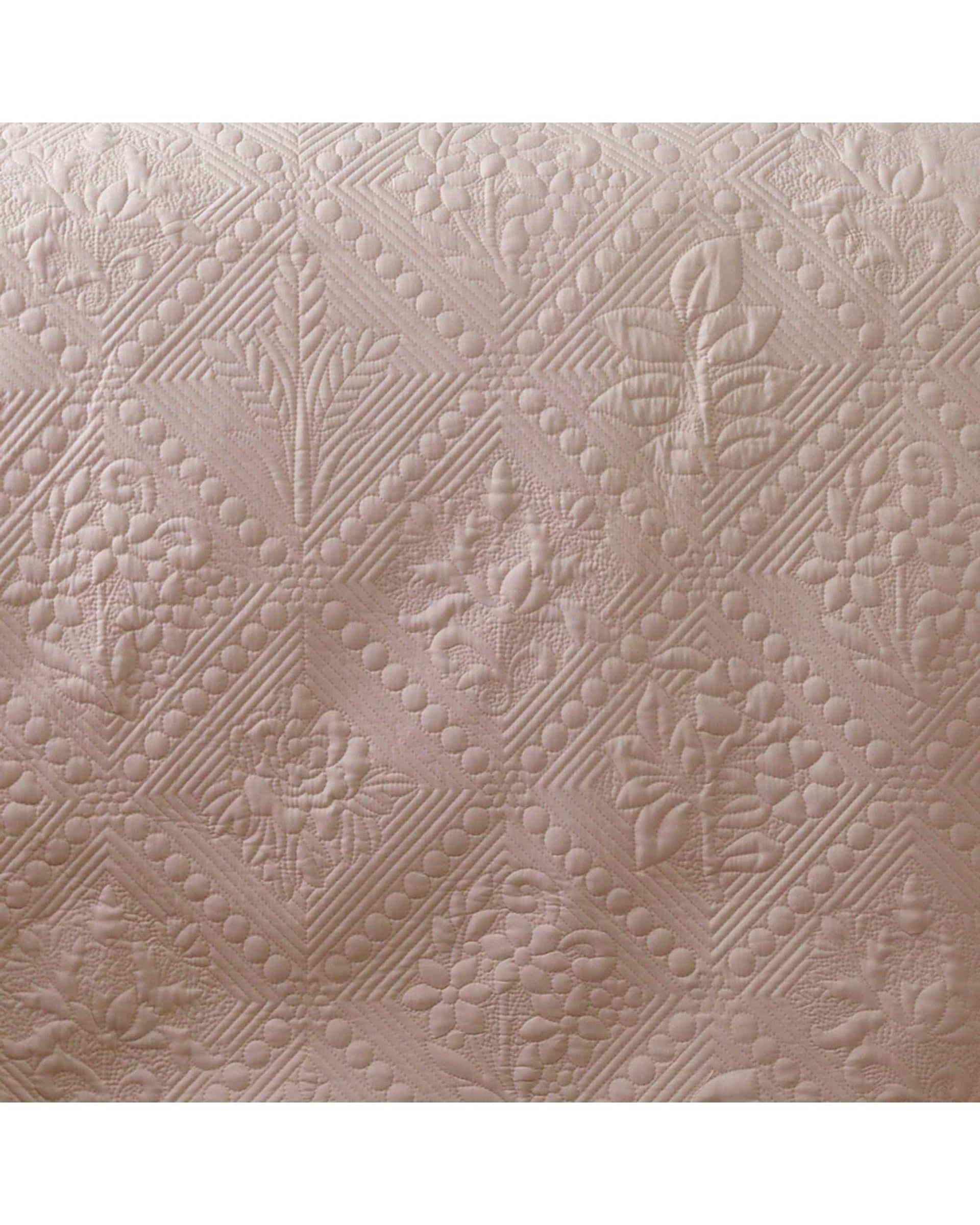 Bianca Bedding Comforter Bianca Bedding LUCINDA BEDSPREAD SET SOFT BLUSH