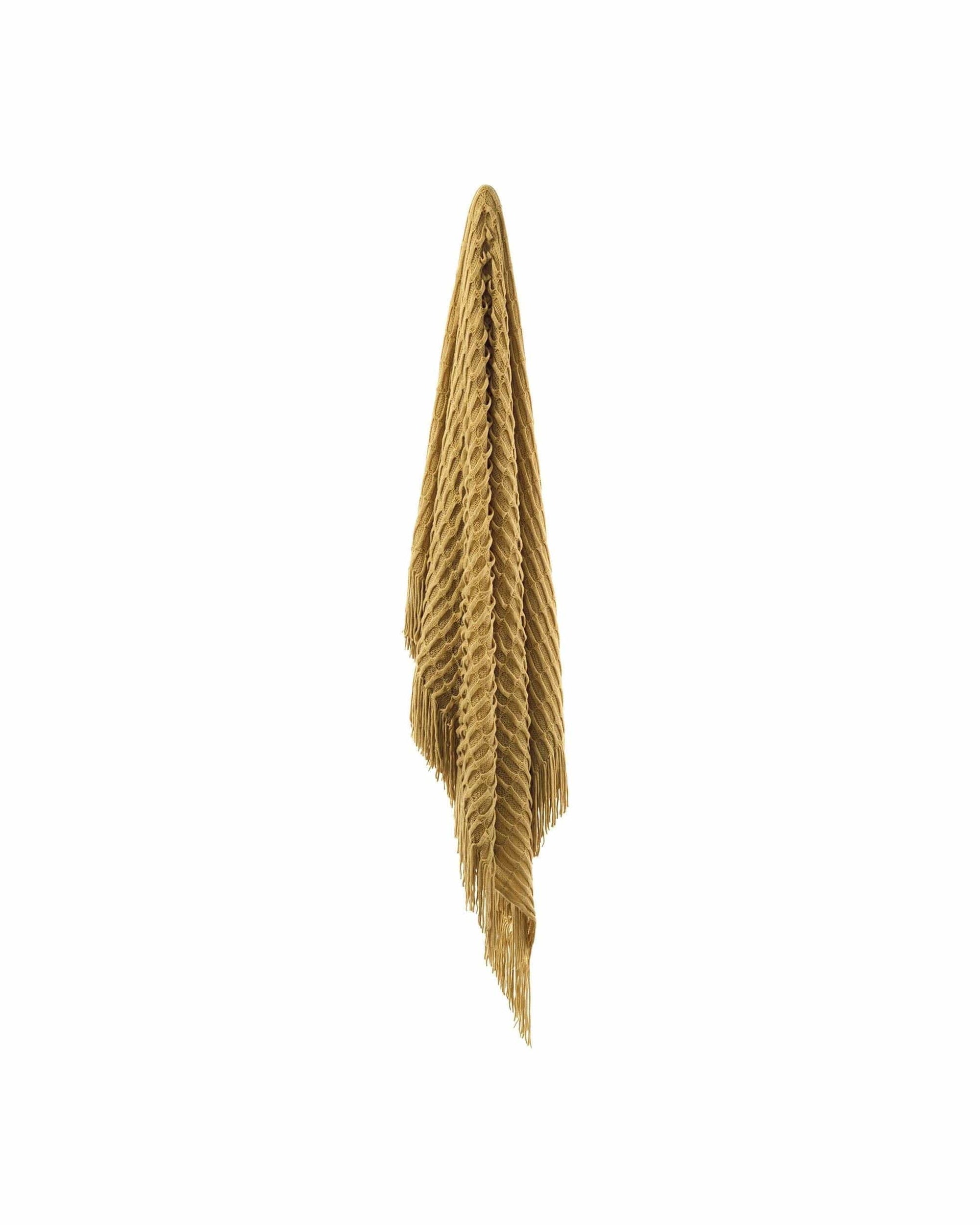 Bianca Bedding Blanket Bianca Bedding MARLON THROW RUG GOLD