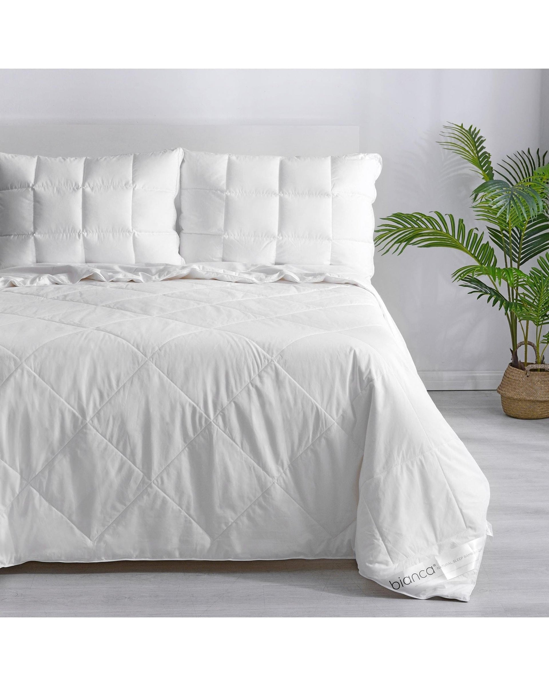 Bianca Bedding Duvet/Quilt Bianca Bedding NATURAL SLEEP BAMBOO 250GSM SUMMER WEIGHT QUILT