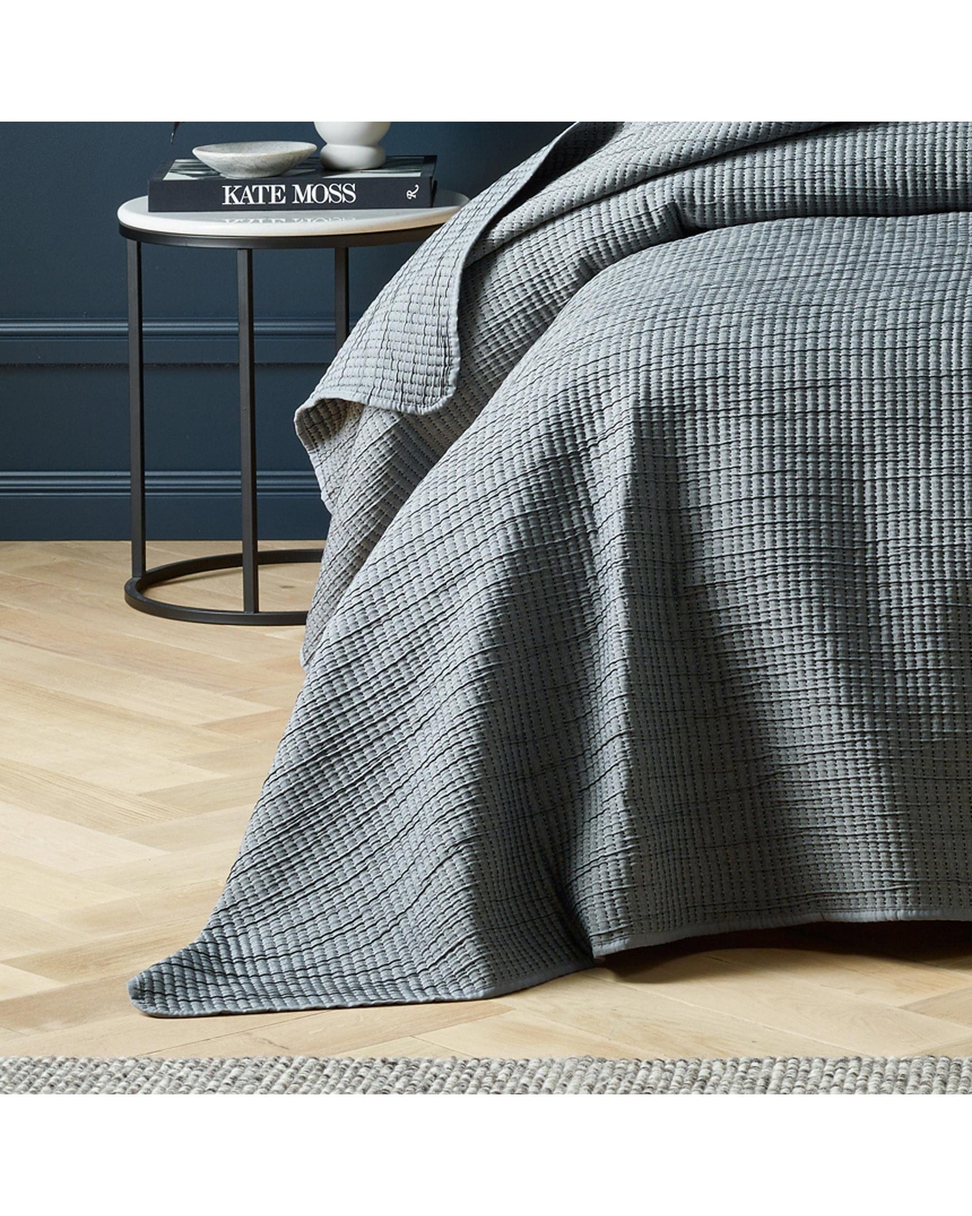 Bianca Bedding Coverlet Bianca Bedding ORION COVERLET SET GREY