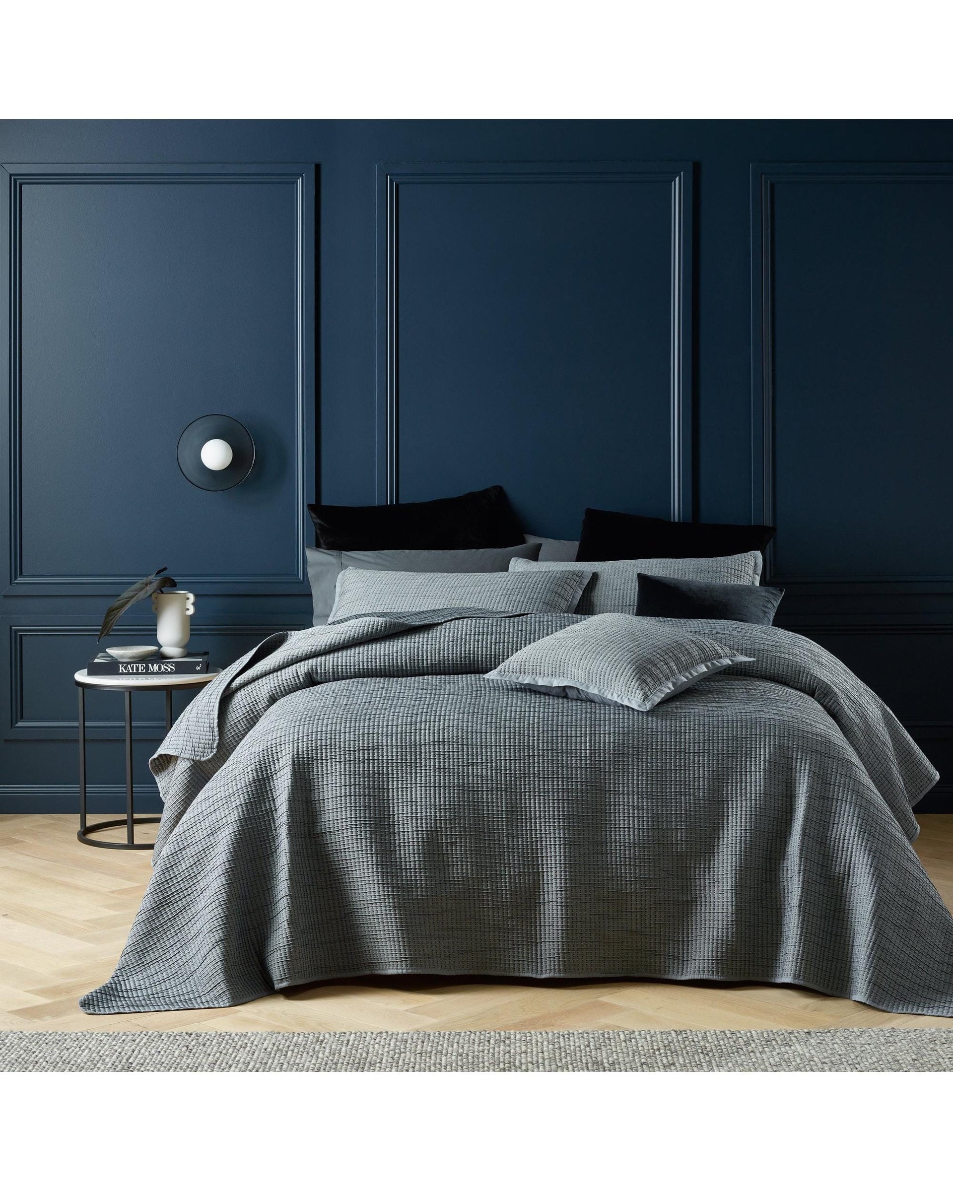 Bianca Bedding Coverlet Bianca Bedding ORION COVERLET SET GREY