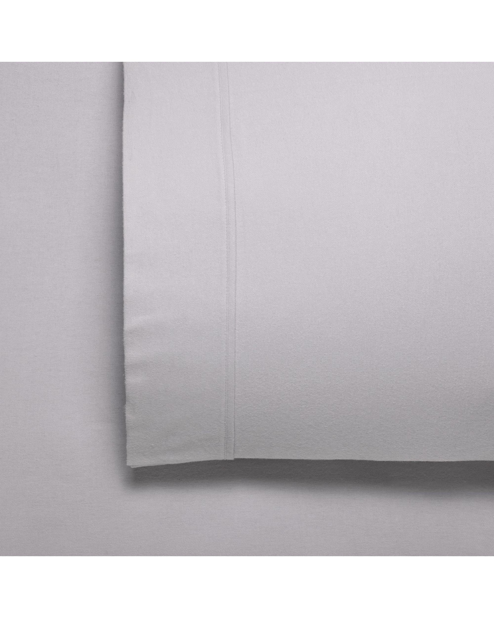 Bianca Bedding Bed Sheets Bianca FLETCHER FLANNELETTE COTTON SHEET SETS STONE