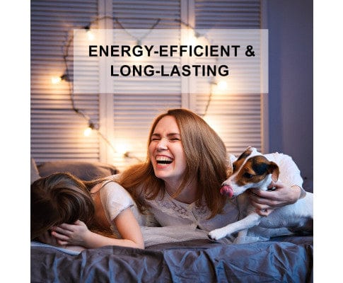 Big Bedding Australia Lamp 10 Bulbs 14M Festoon String Lights LED Waterproof Outdoor Christmas Party