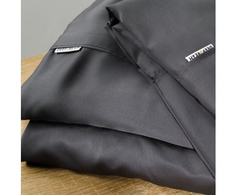 Big Bedding Australia Bed Sheets 100% Organic Bamboo Flat Sheet A Charcoal